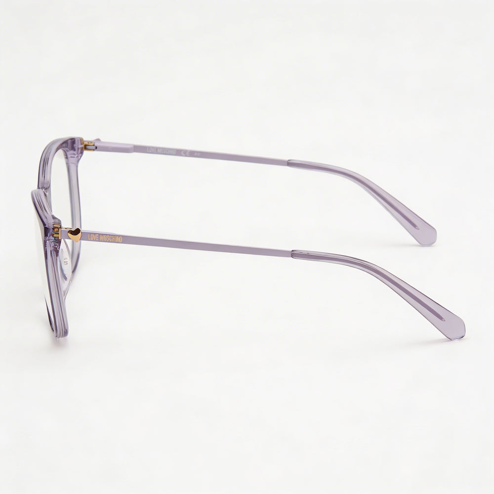 Love Moschino Modern Women's Violet Lilac Acetate Sunglasses 55mm