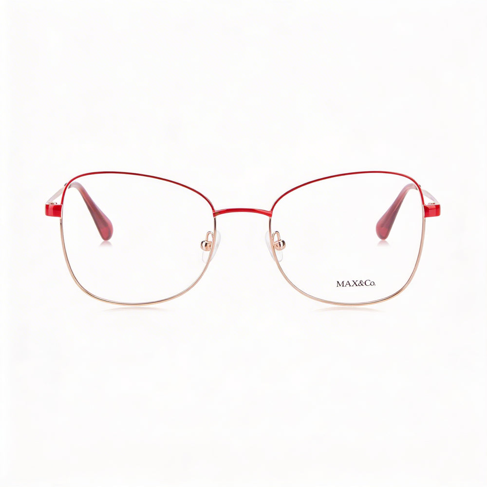 Gafas de lectura Marcolin Modern para mujer, con lentes de plástico transparente, multicolor, 52-18-140