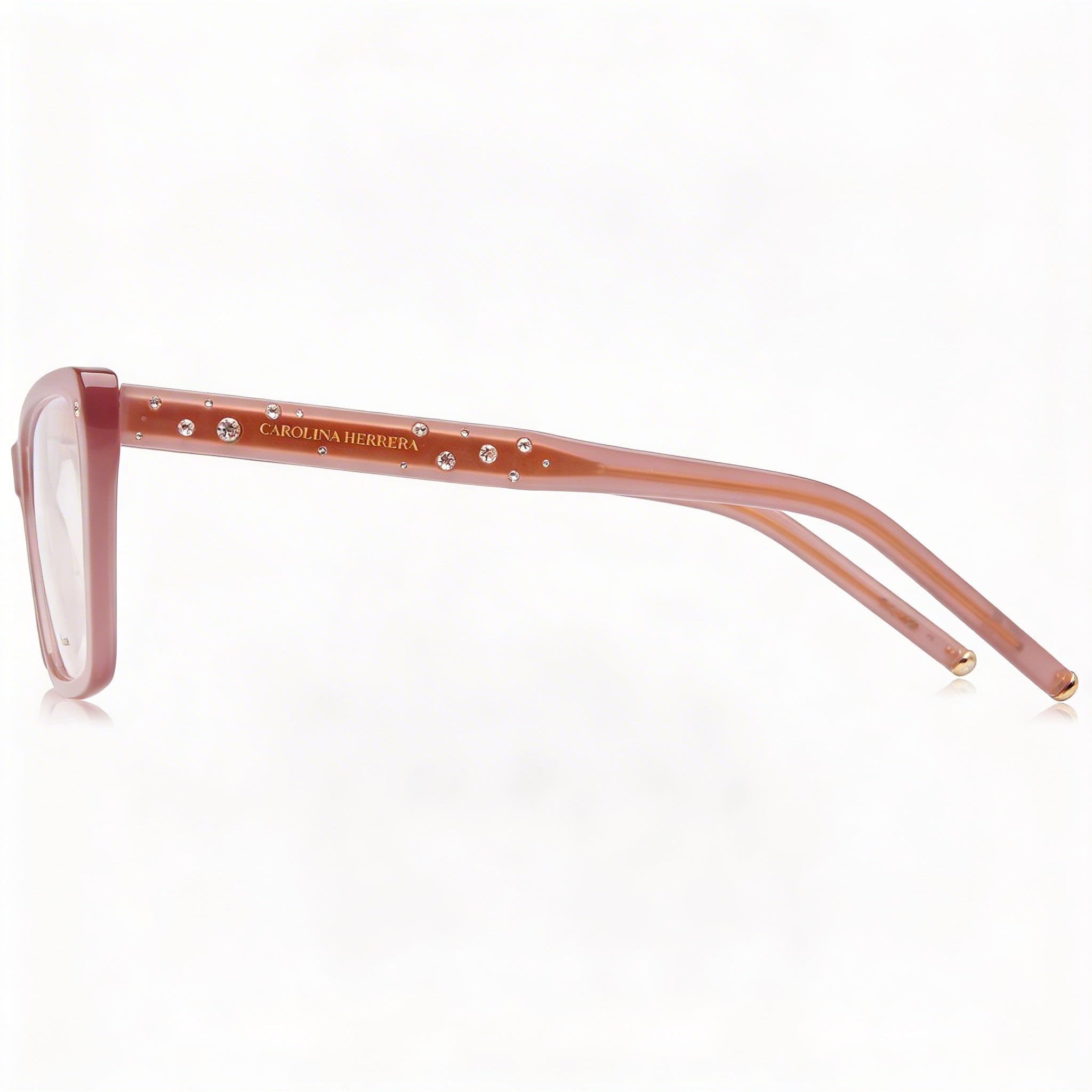 Carolina Herrera Modern Her 0149 Women's Multicolored Acetate Frame Eyewear with Nude Lenses 53mm, Photo 3