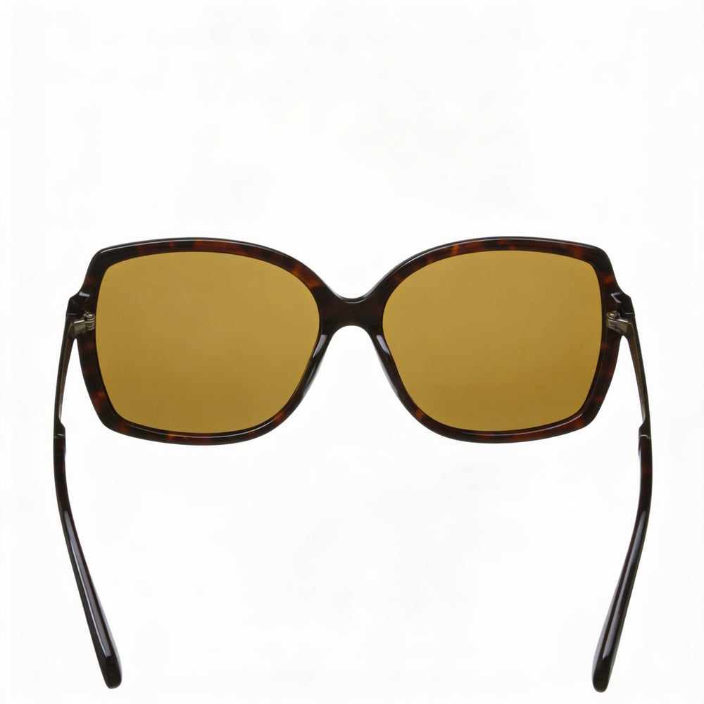 kate spade new york Darilynnps Gafas de Sol Rectangulares Marrones Polarizadas de Plástico Habanero con Protección UV para Mujer 58mm