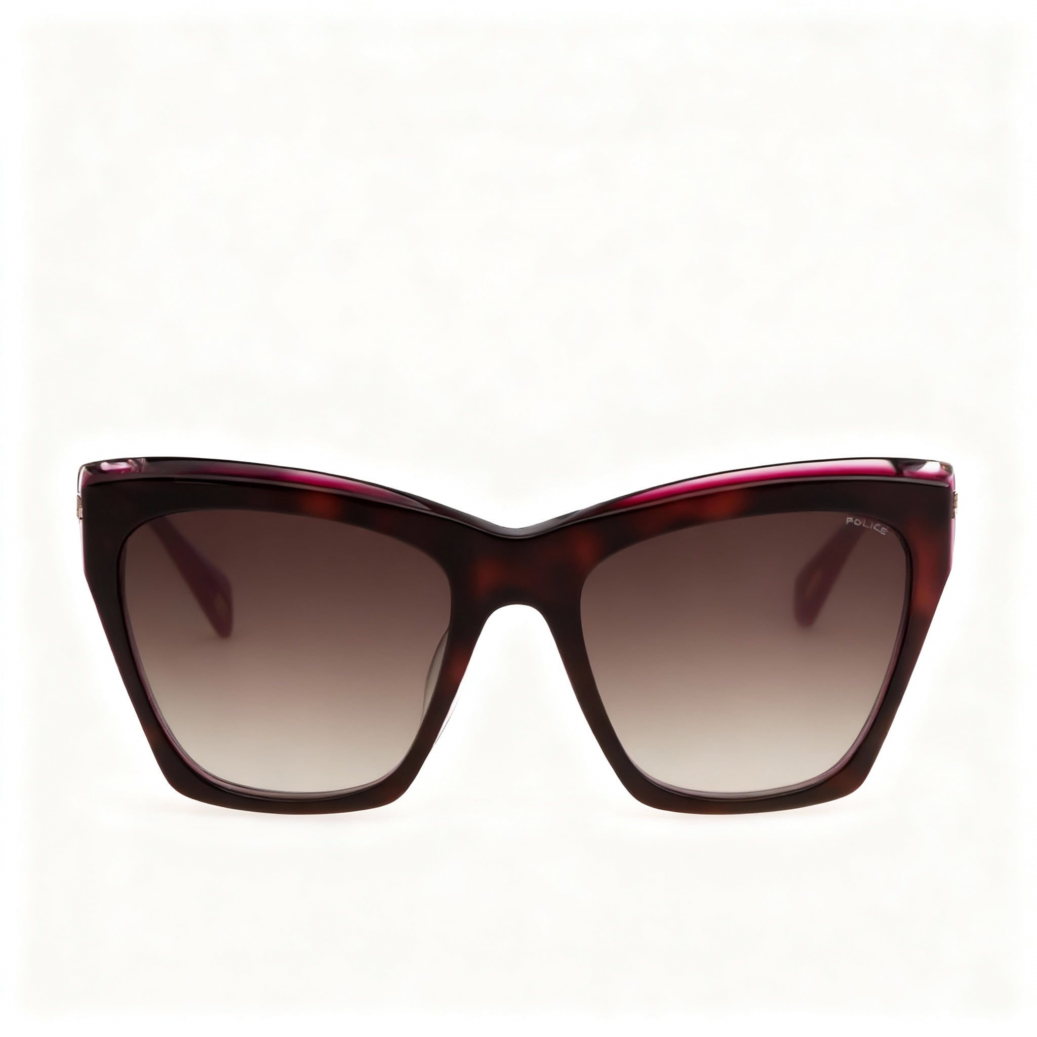 Police Casual Women's Avana Fuxia Acetate Frame, Pink Non-Polarized Polycarbonate Lens Sunglasses with 100% UV Protection 54mm, Photo 3