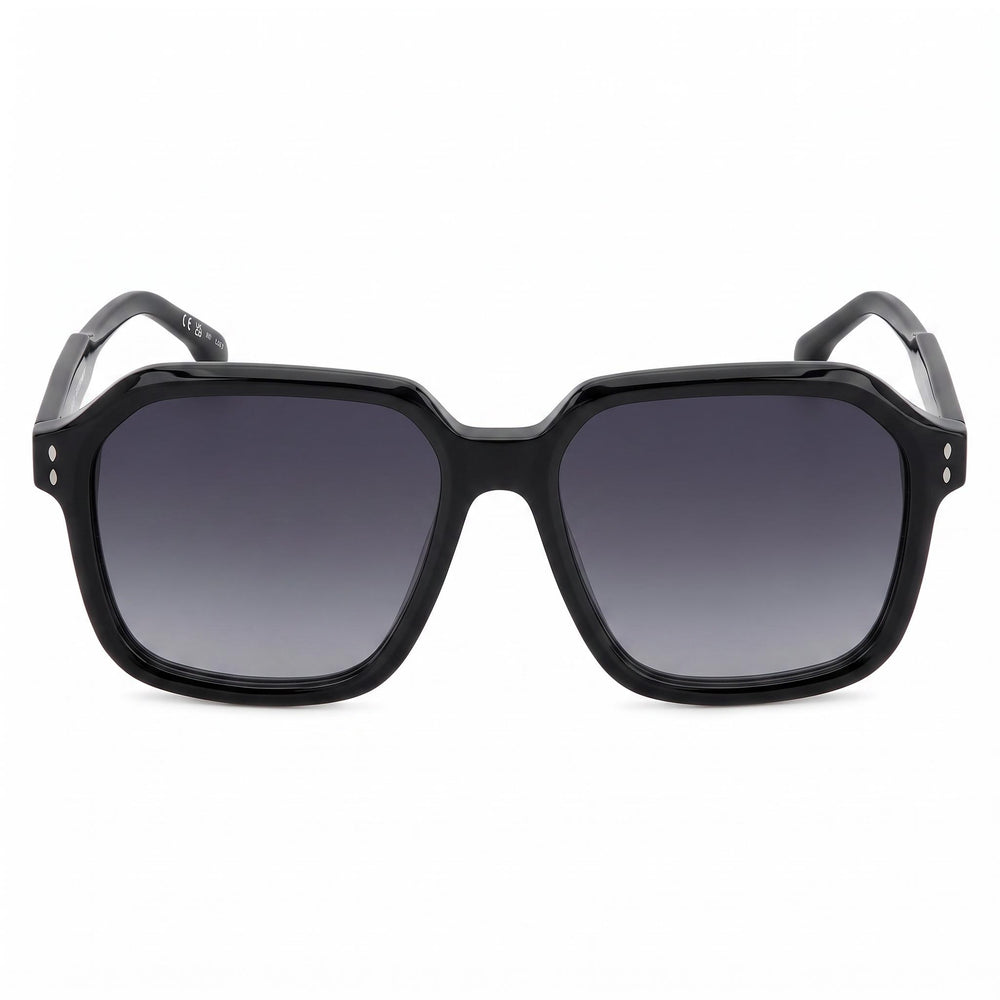 Isabel Marant Women's Thin Fancy Acetate Black Acetate UV Protected Sunglasses 56-16-145