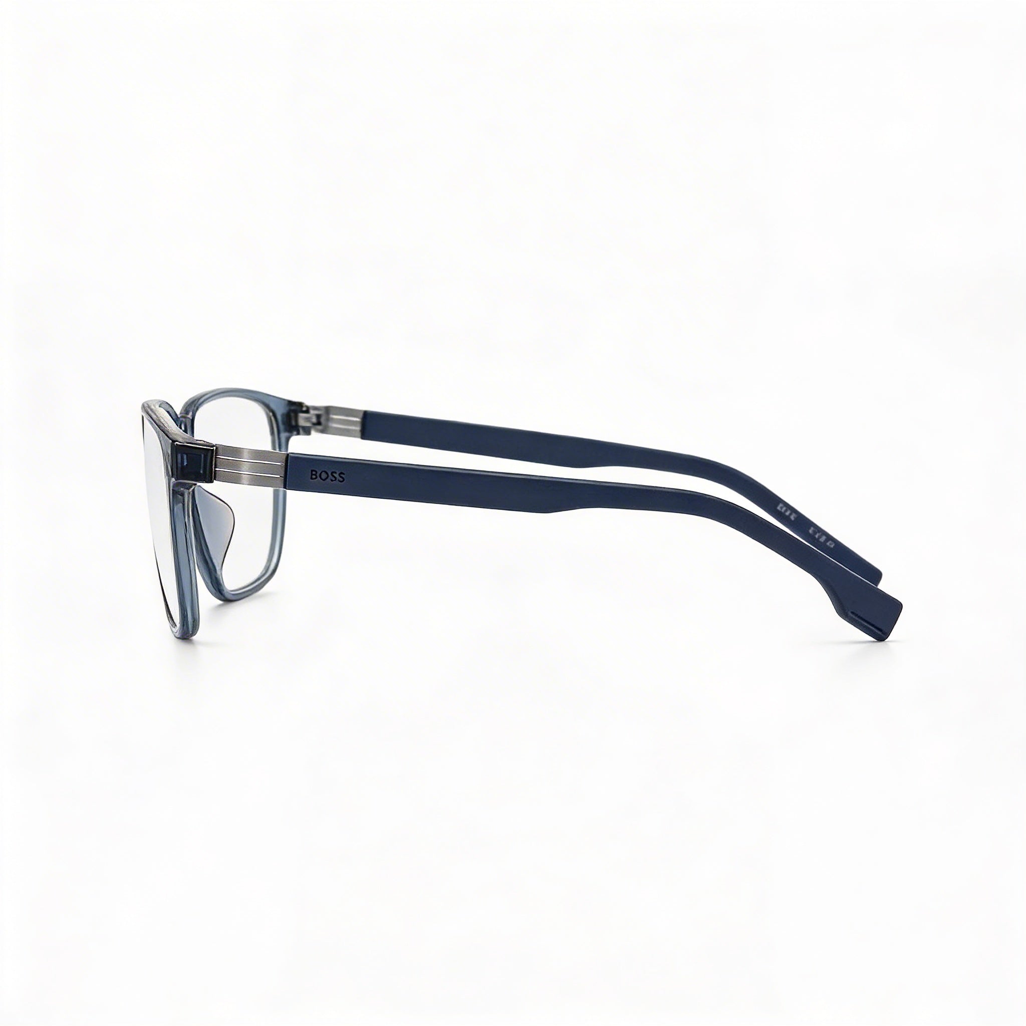 Hugo Boss VISTA BOSS 1618/F Gafas sin polarizar transparentes de poliamida casuales para hombre 55-16-150, Photo 3