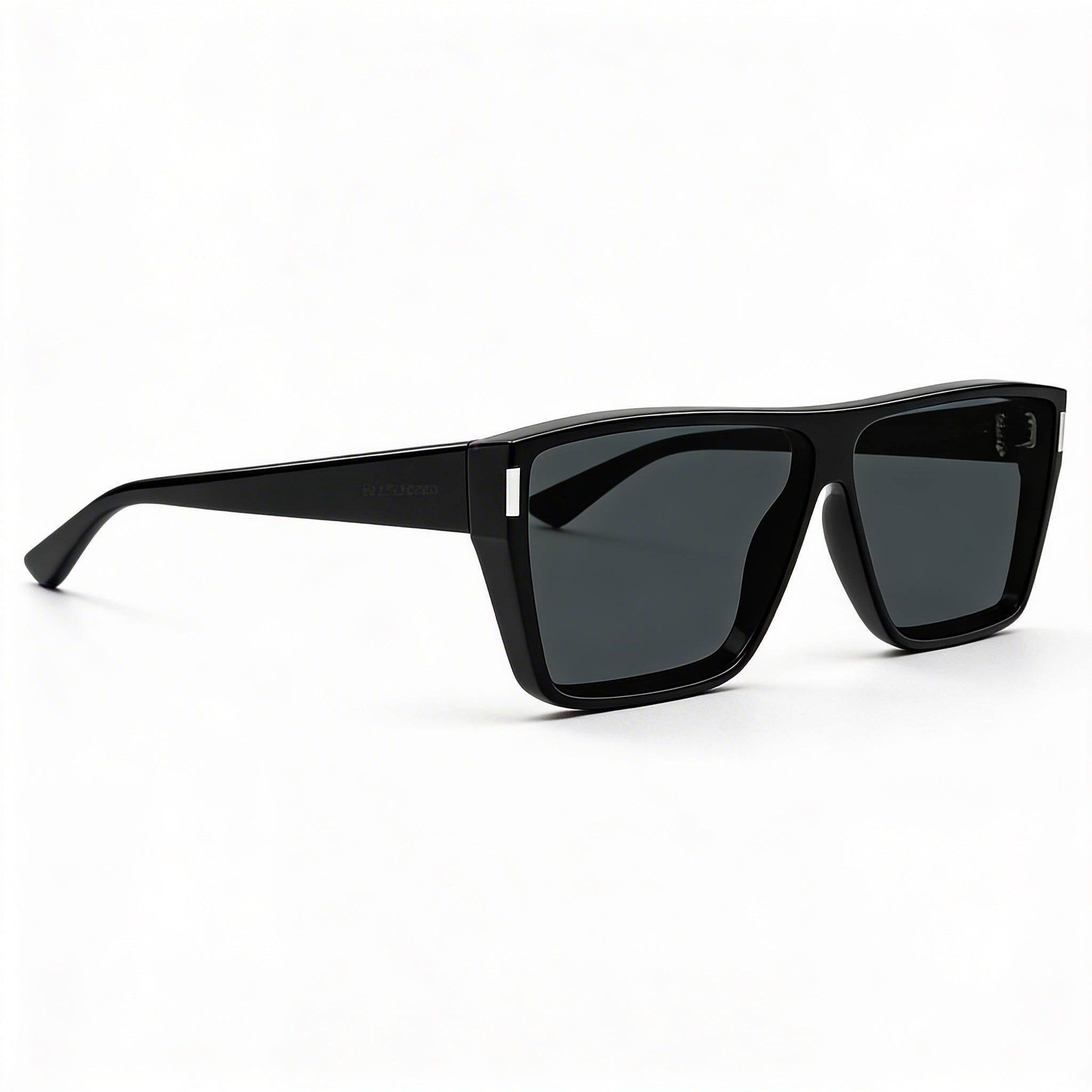Gafas de sol unisex Yves Saint Laurent SL 756 001 de plástico negro, cuadradas, no polarizadas, 100 % protección UV, 64 mm, Photo 2