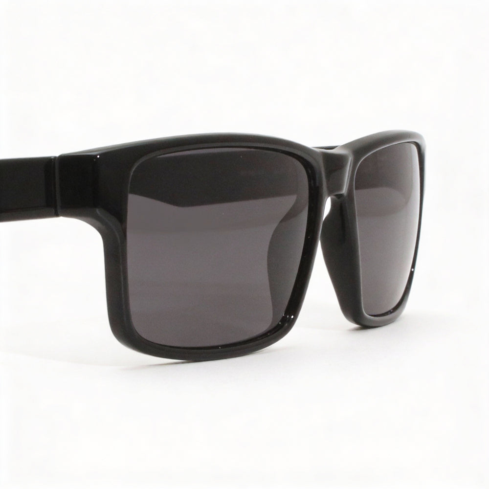 Gafas de sol unisex Salvatore Ferragamo SF960S con montura de plástico negra y lentes grises, protección UV, 58 mm