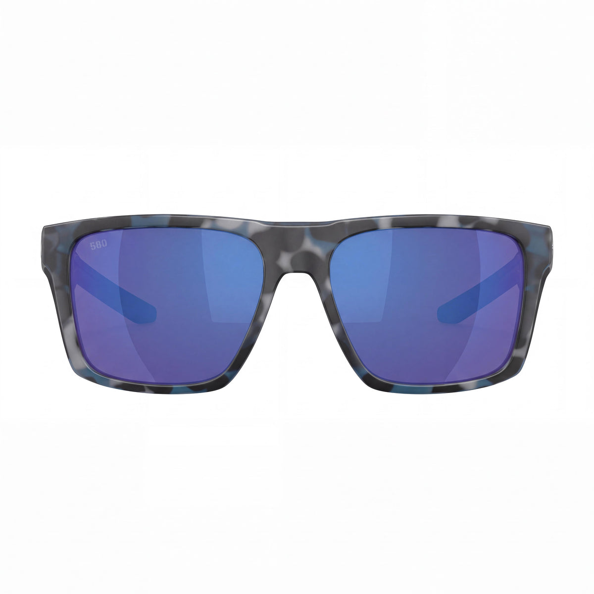 Costa Del Mar Lido Men's Square Deep Water Camo Frame Blue Mirrored Polarized 100% UV Sunglasses 57mm, Photo 2