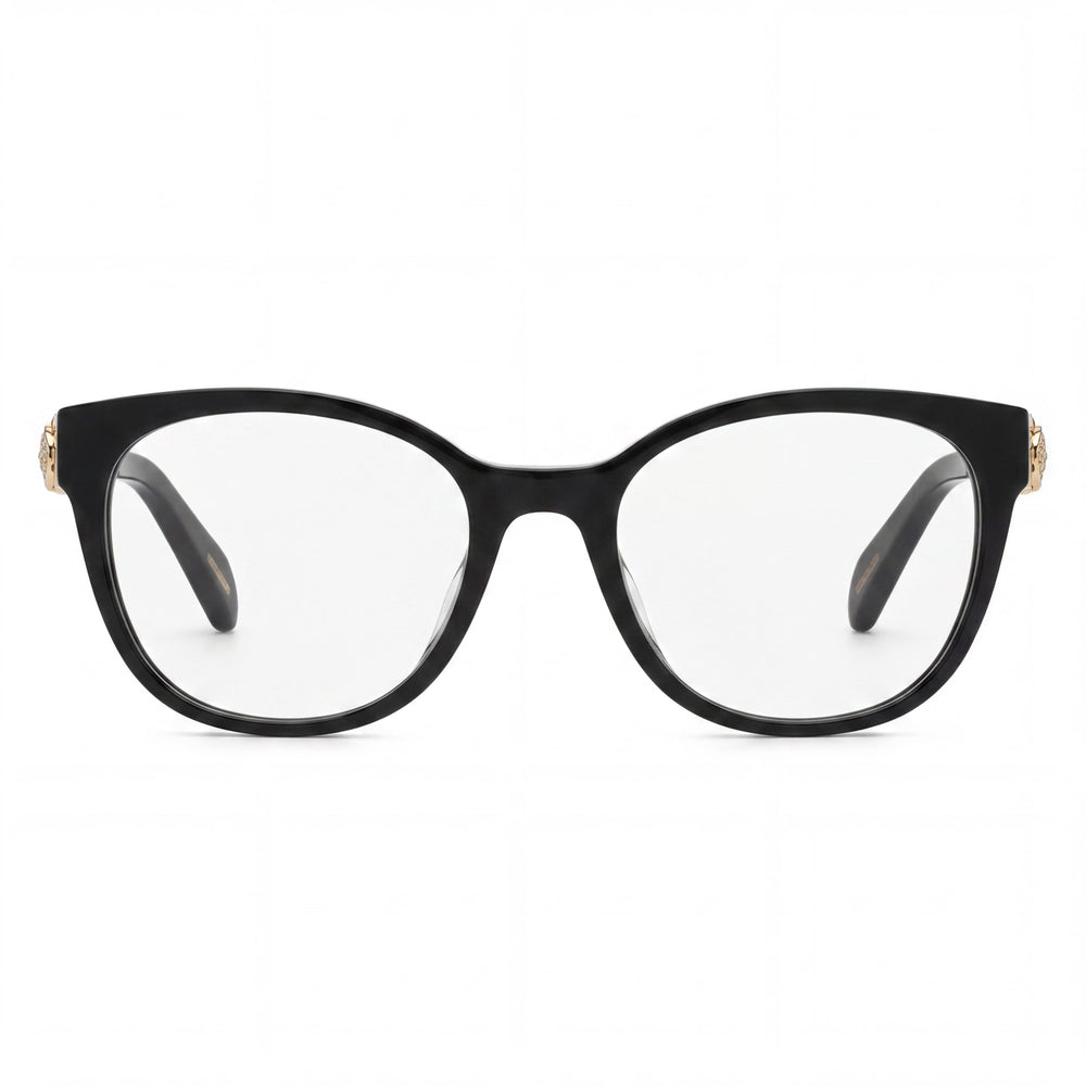 Gafas Chopard Vch356s para mujer, montura de acetato negro brillante, 53 mm