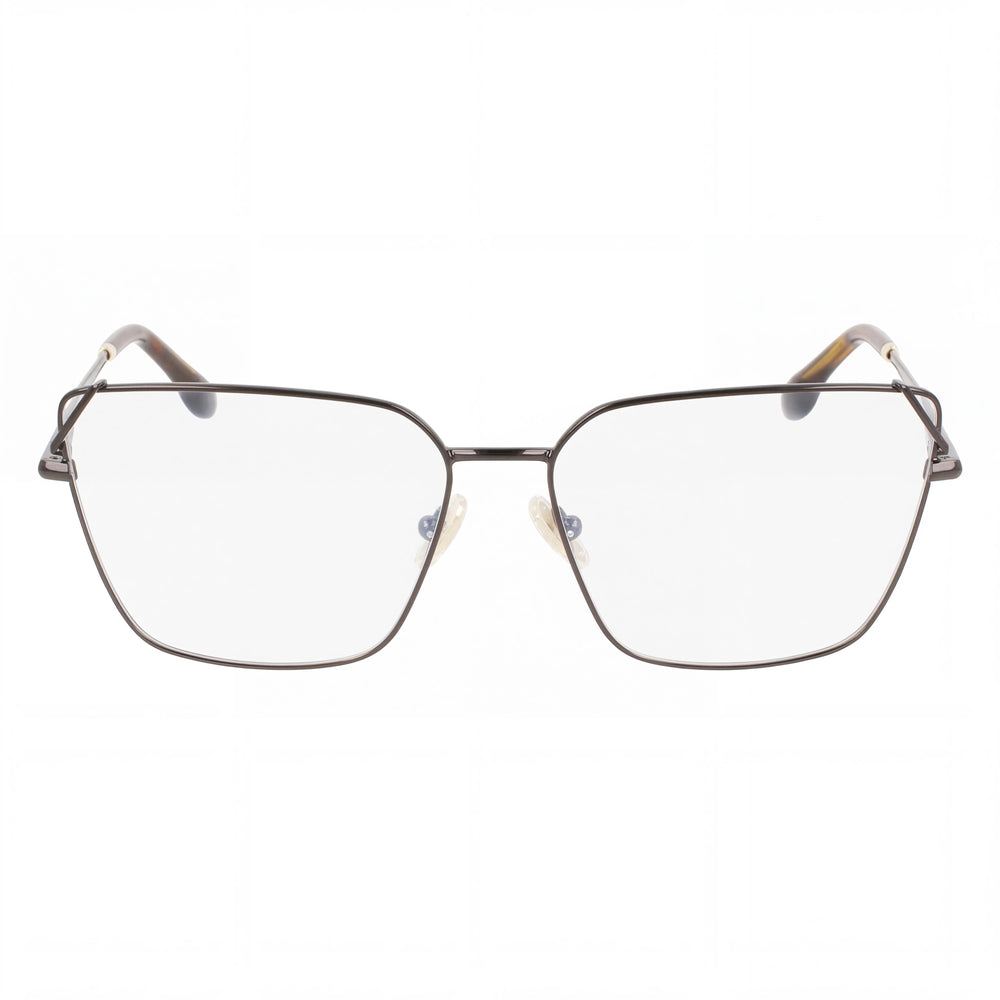 Gafas de sol de hombre Victoria Beckham Modern VB2126 de aleación de acero y policarbonato negras sin polarizar, 58 mm