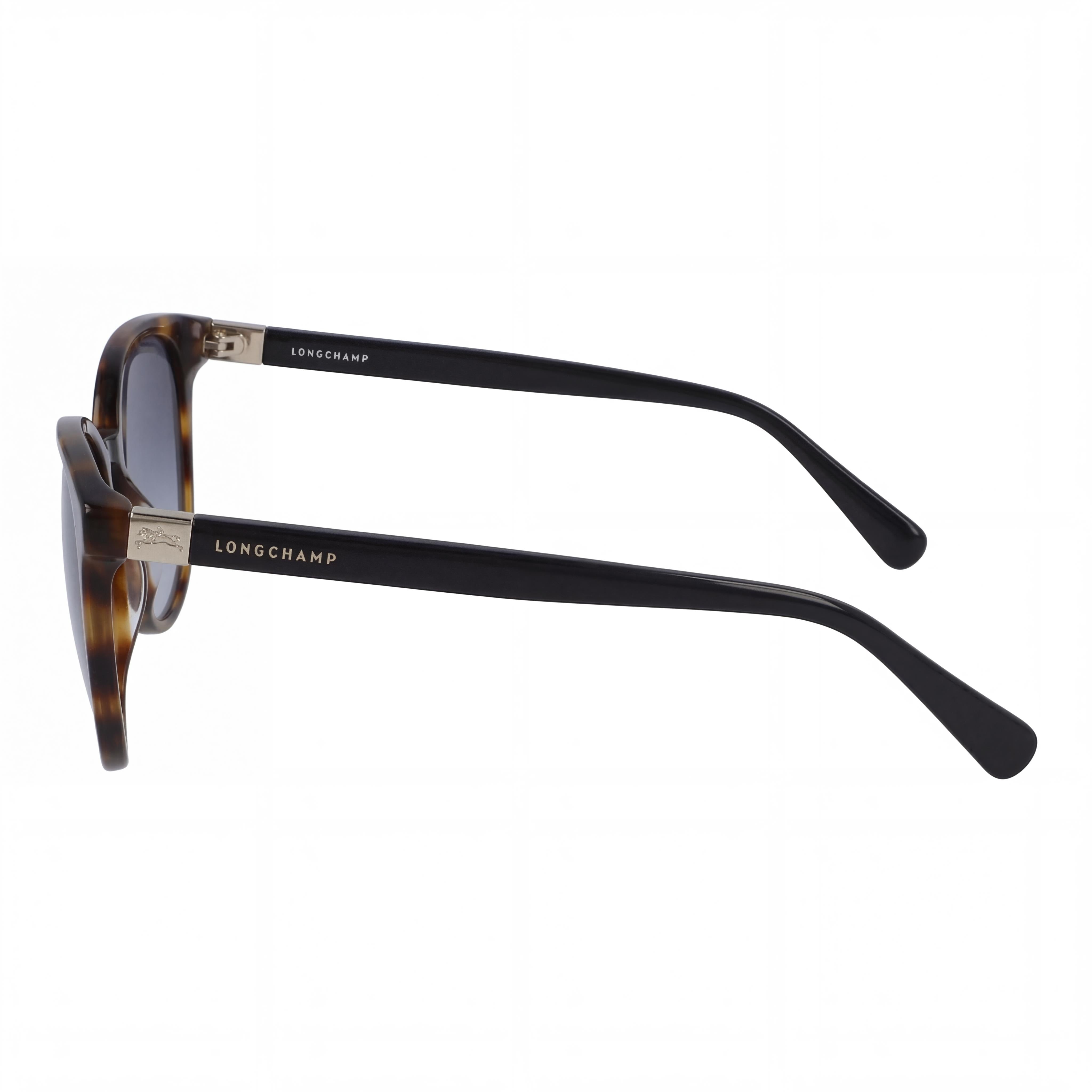 Longchamp LO647S Women's Havana Blue Alloy Steel Frame UV Protection Sunglasses with Polycarbonate Lenses 53mm, Photo 3