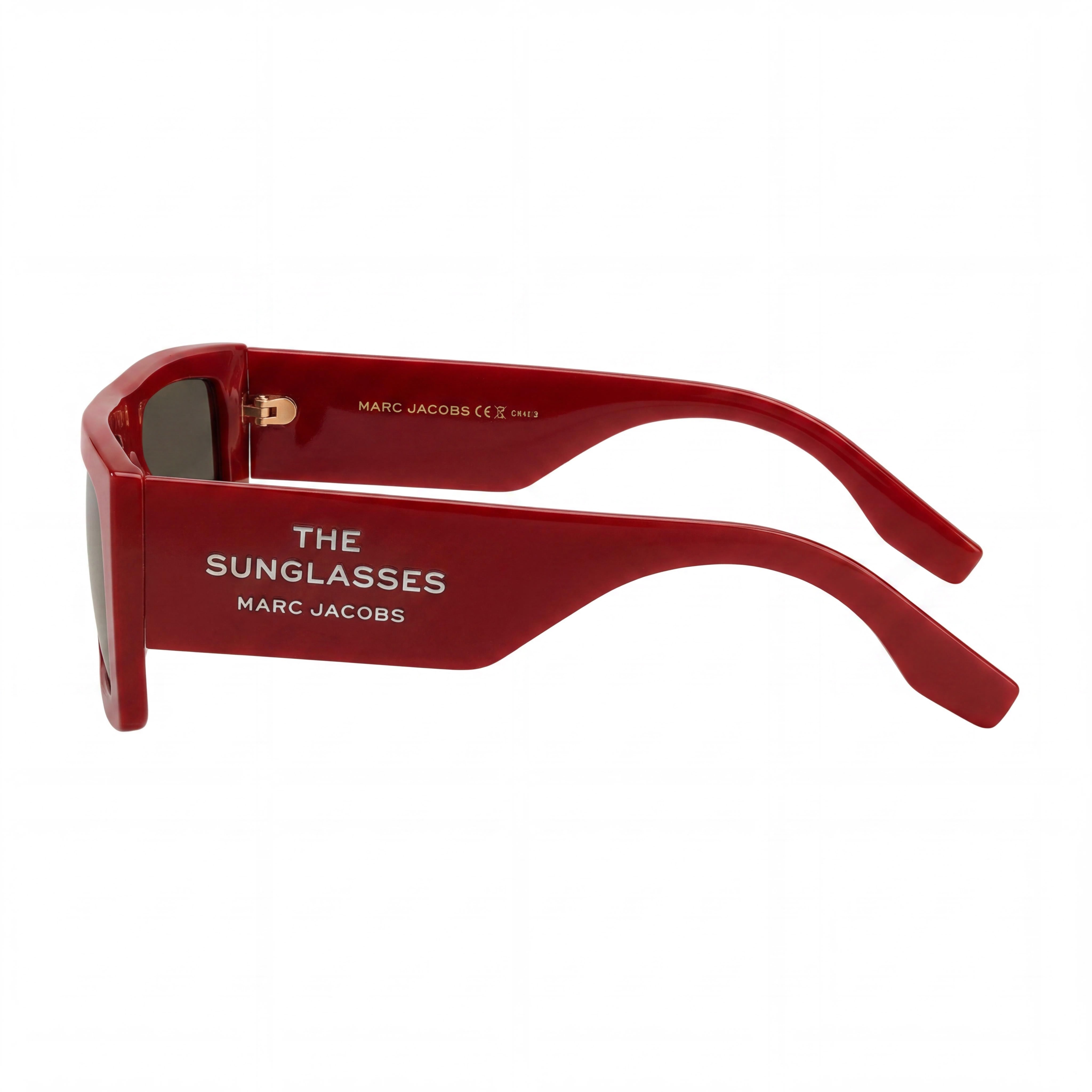 Marc Jacobs MARC 775/S Montura de poliamida roja atrevida y moderna Lentes marrón rojizo No polarizadas Unisex 53mm, Photo 3