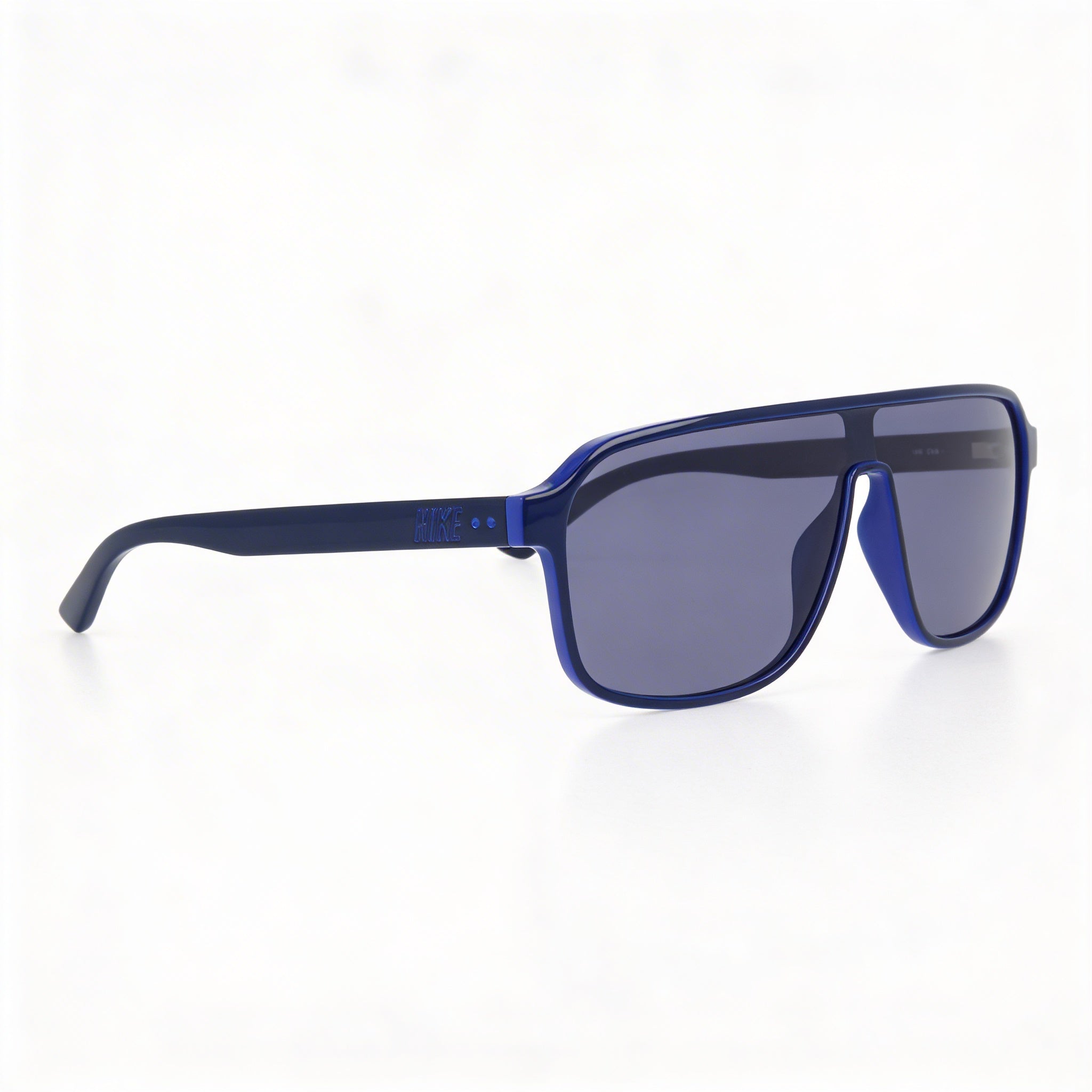 Nike Vintage Flyer Unisex Blue Plastic Frame Polycarbonate Blue Lens 100% UVA/UVB Protection Sunglasses 64mm, Photo 2