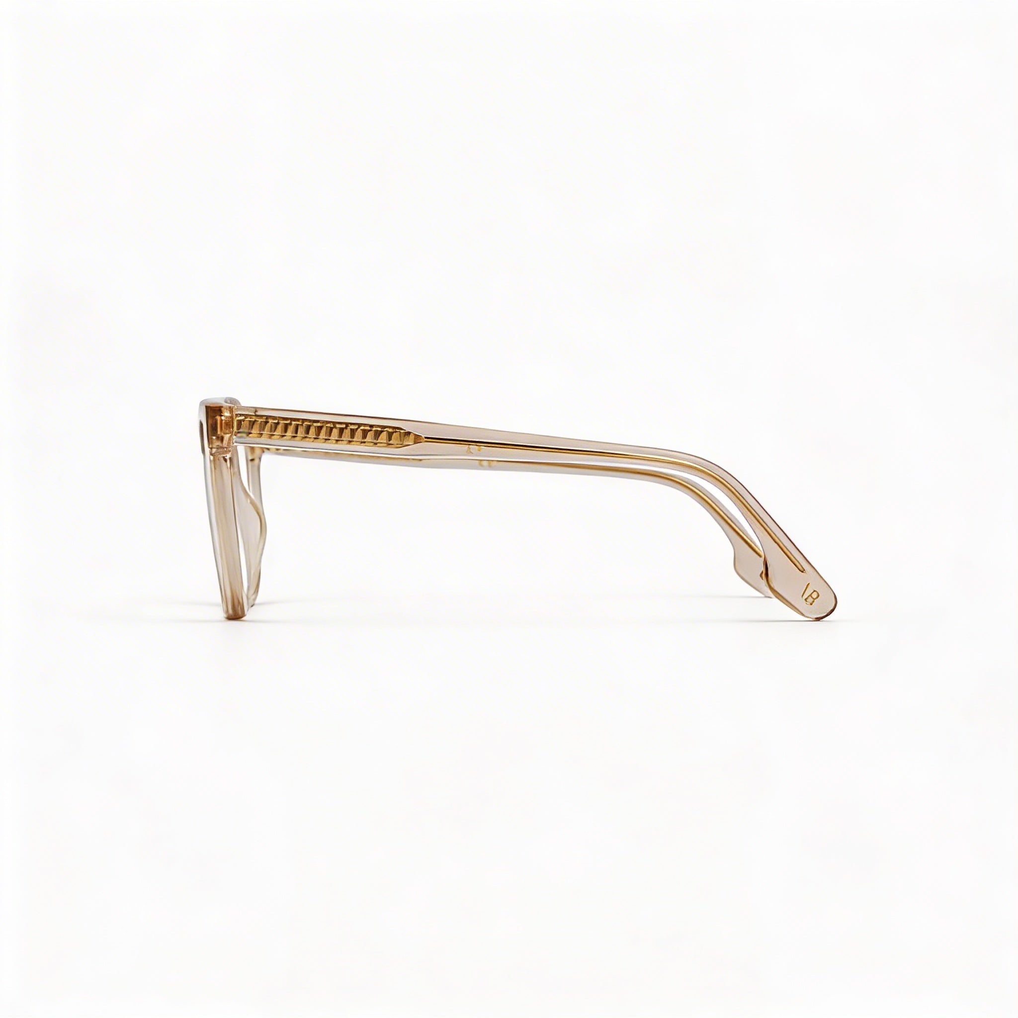 Monturas ópticas Victoria Beckham Vb2670 para mujer en beige transparente con ancho de lente 53, puente 17 y patilla 140, Photo 3