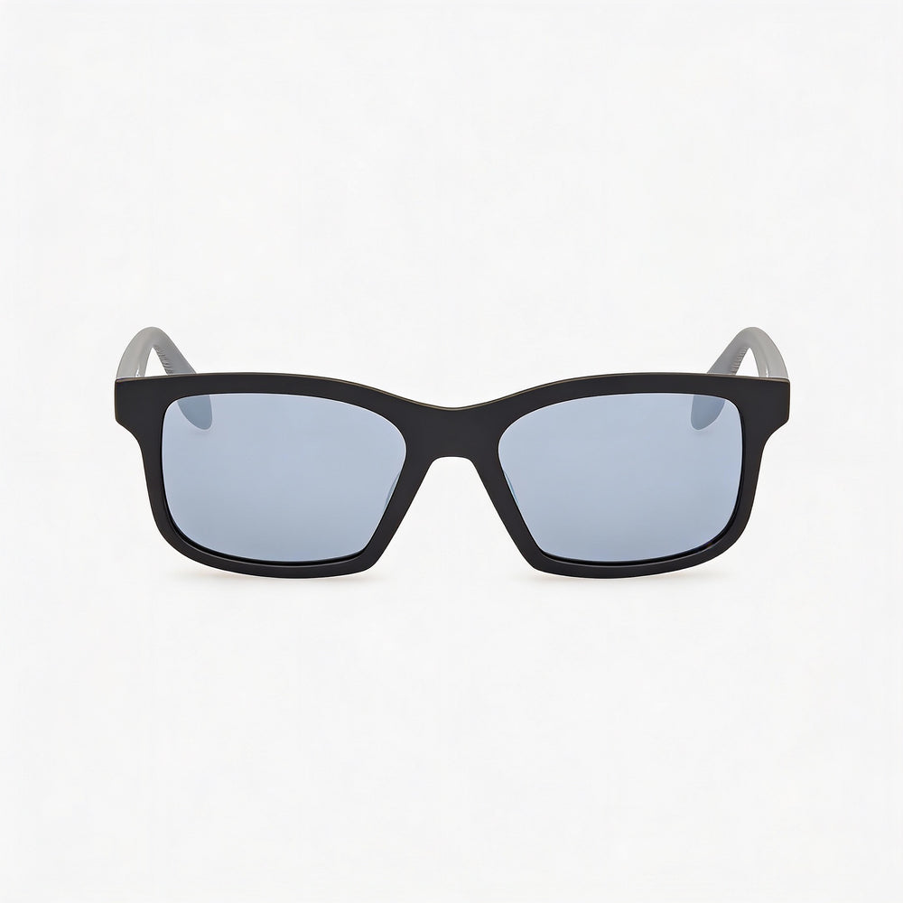 adidas Originals Or0105 Unisex Injected 100% UV Protection Sunglasses, Matte Black Frame, Smoke Mirror Lens, 52mm