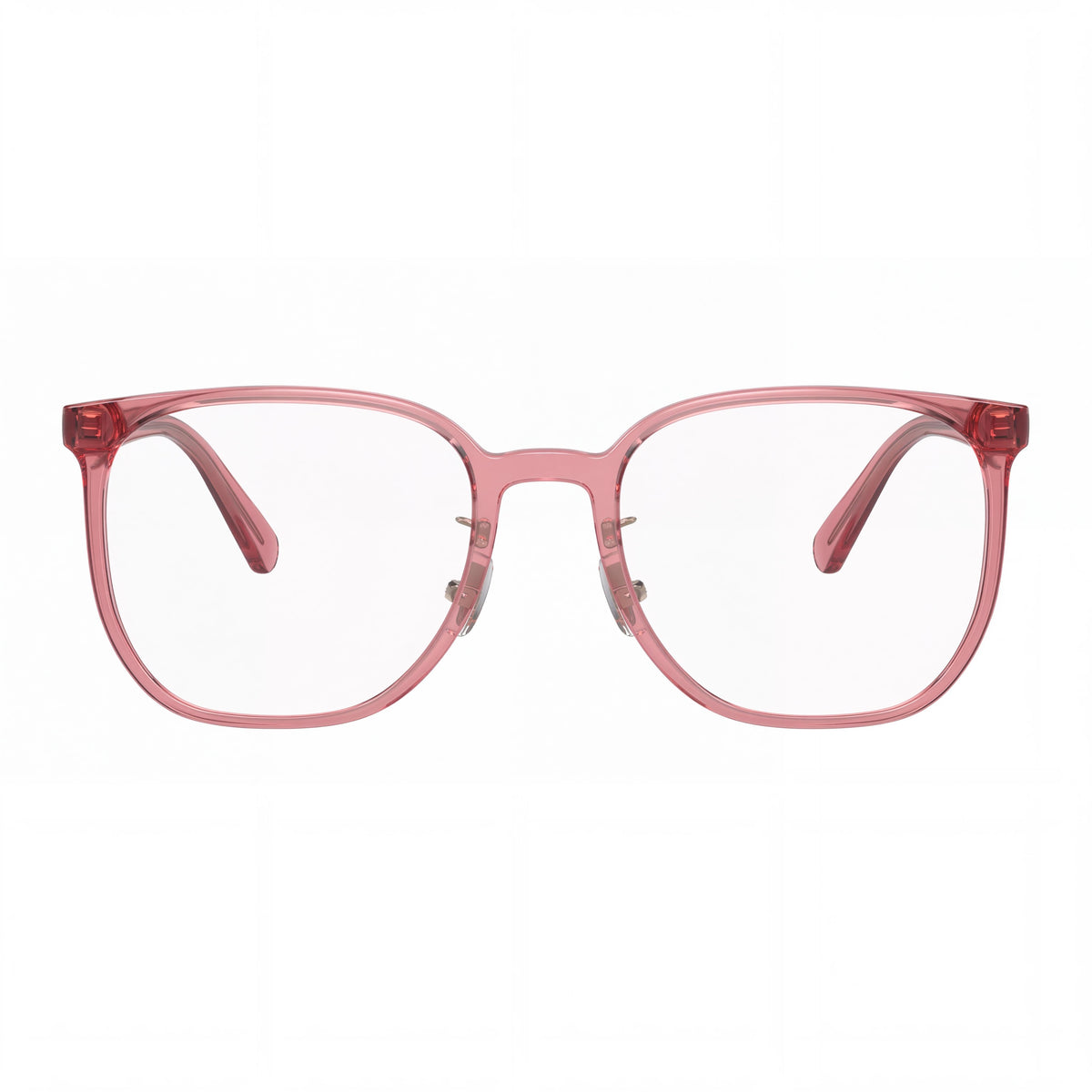 COACH Hc6215d Women's Transparent Berry Plastic Square Prescription Ready Eyeglasses 56mm, Photo 2