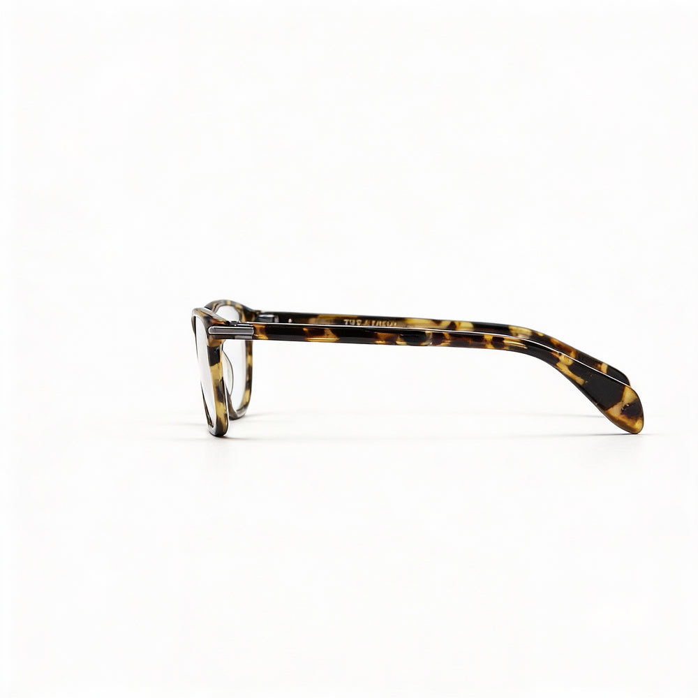 rag & bone Rnb 7016 Women’s Yellow Red Havana Plastic Frame Sunglasses with UV Protection 53-18-145