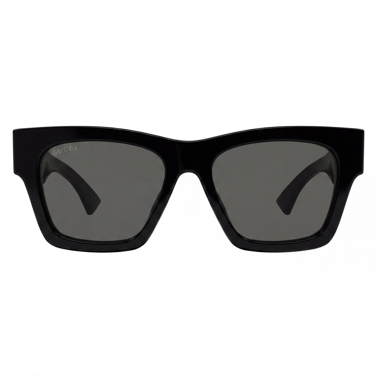 Gafas de sol Gucci de diseñador casual GG1835SA-001 unisex con montura negra, lentes negras, puente de 17 mm y patillas de 140 mm, Photo 2