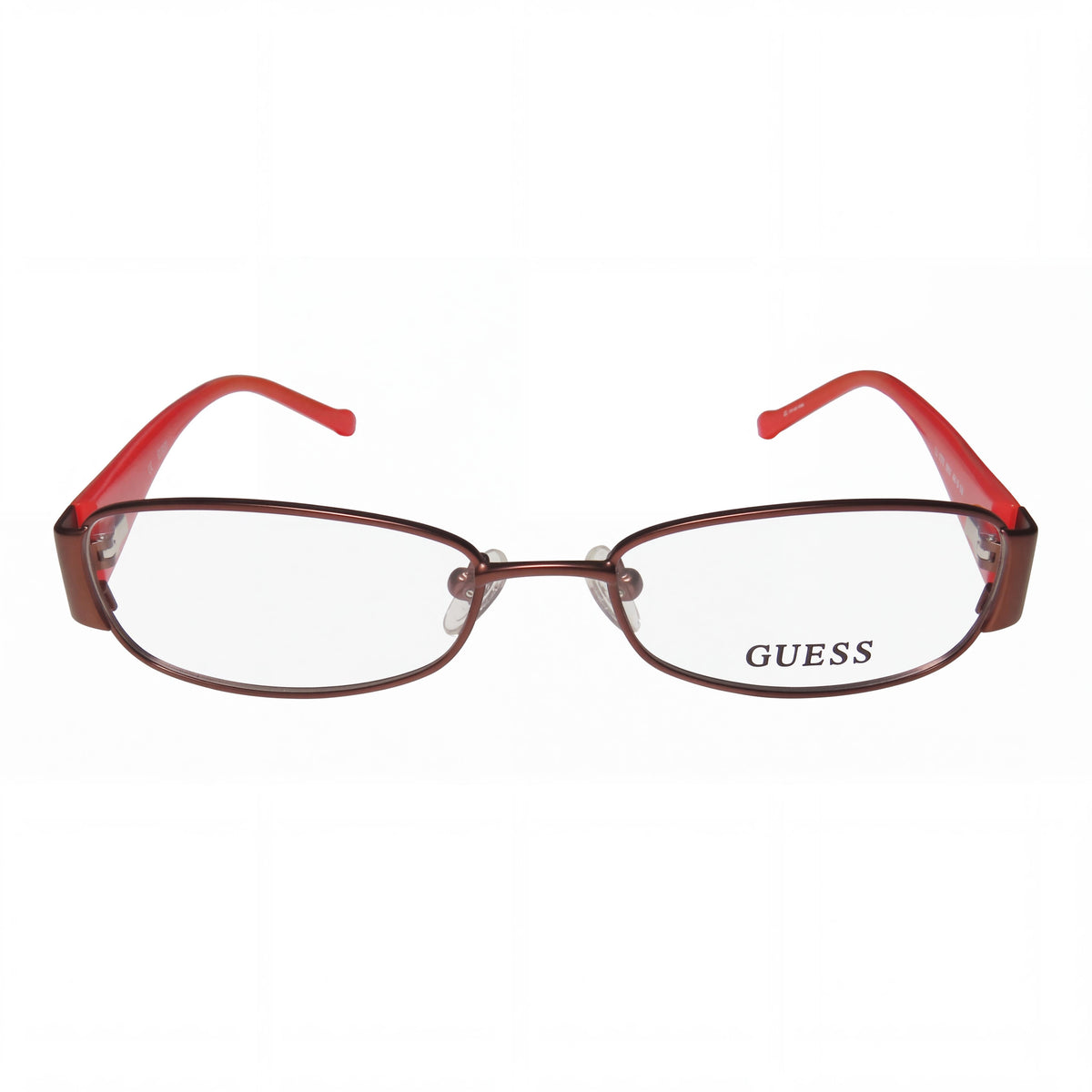 Gafas graduadas unisex GUESS GU9079D9648 de montura completa rectangular color marrón, sin cristales, 48 mm, Photo 2