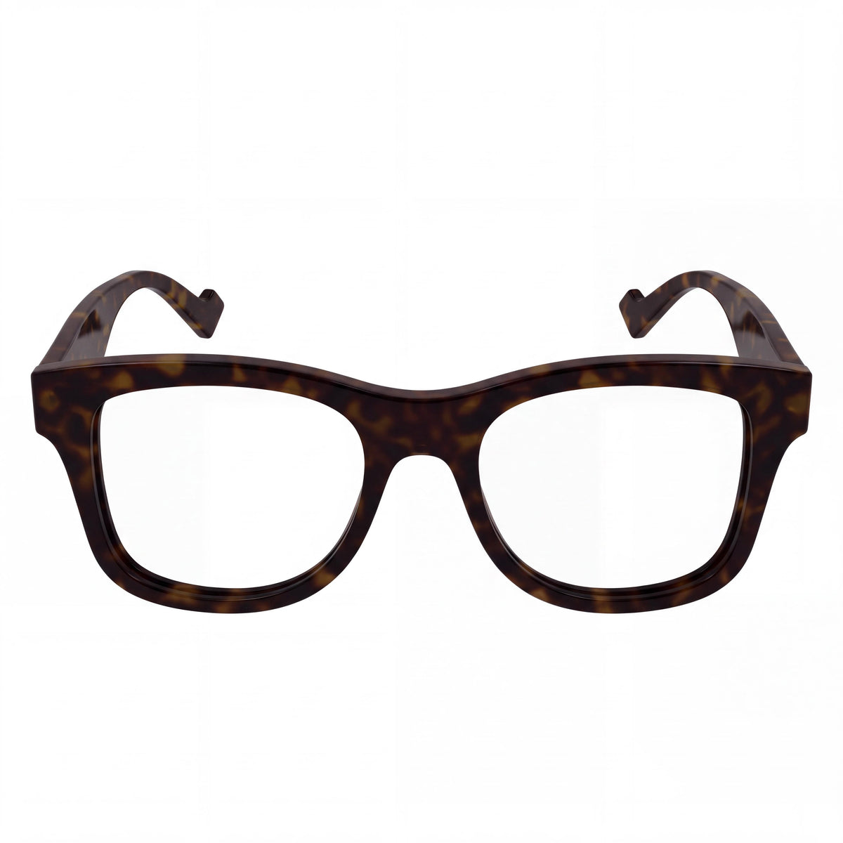 Gucci Gg1332o 005 Men's Rectangle Eco-Acetate Havana Clear Lens Eyeglasses 54mm, Photo 2