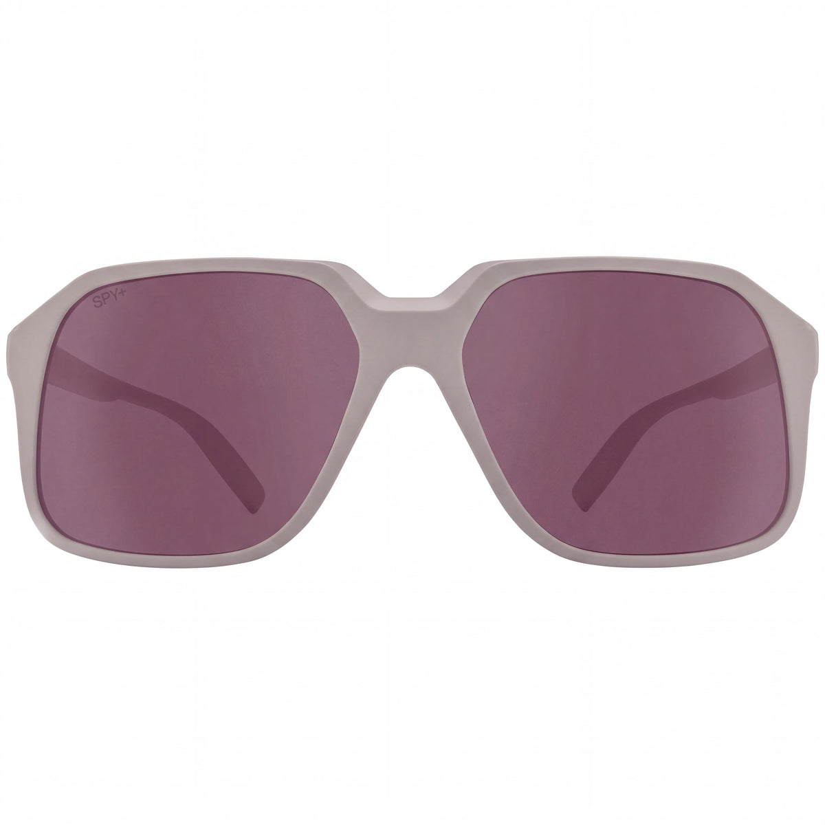 Spy 6700000000174 Unisex Lightweight Polycarbonate Sunglasses - Matte Misty Gray Merlot Frame, Merlot Violet Lenses, 59mm, Photo 2