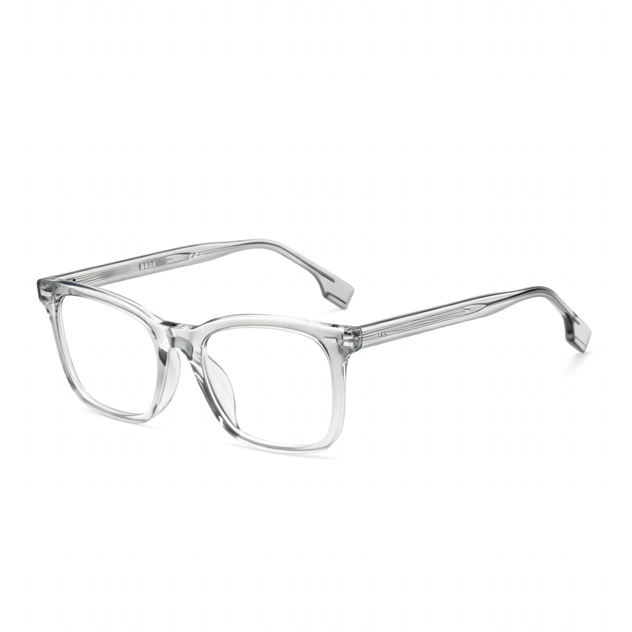 Hugo Boss 1403/f Modern Unisex Acetate Frame Grey Non-polarised Polycarbonate Lenses 53mm Glasses, Photo 3