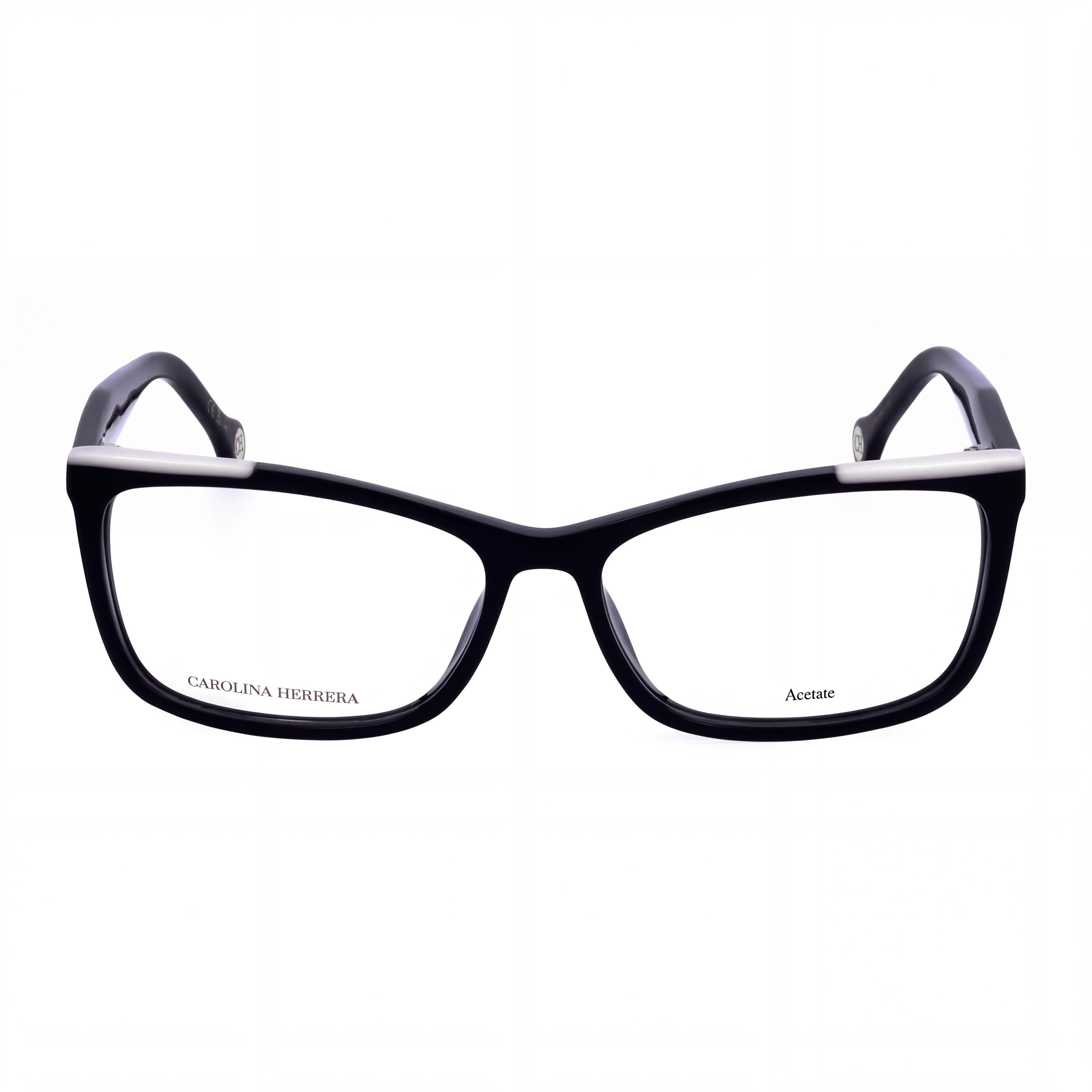Carolina Herrera Modern Collection Her 0202/g Women's Black White Acetate Frame Sunglasses with Polycarbonate Lenses 56mm, Photo 2