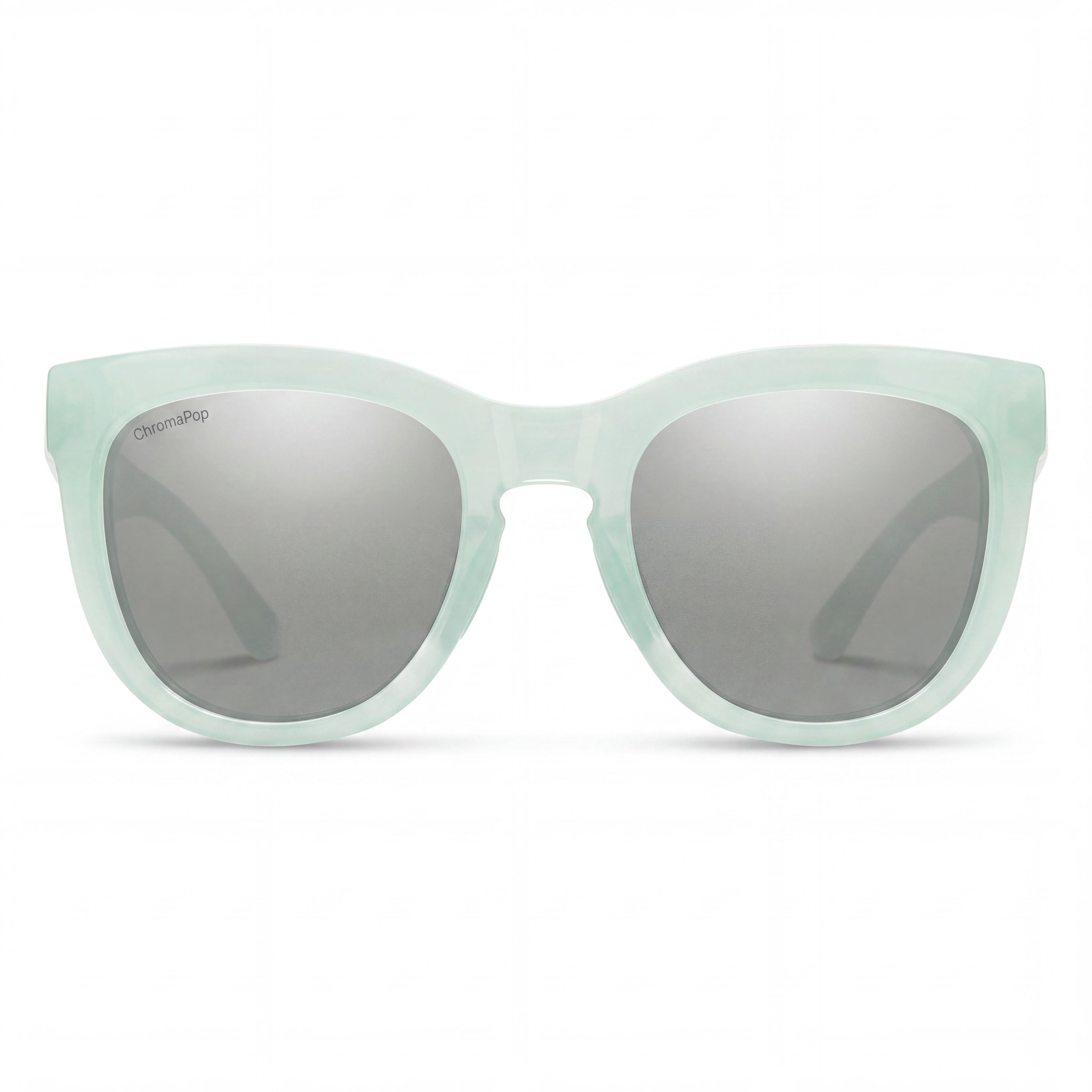 SMITH Modern Women's Ice Carbon Fiber Frame Chromapop Platinum Polarized UV Protected Lenses 52mm Bridge, Photo 2