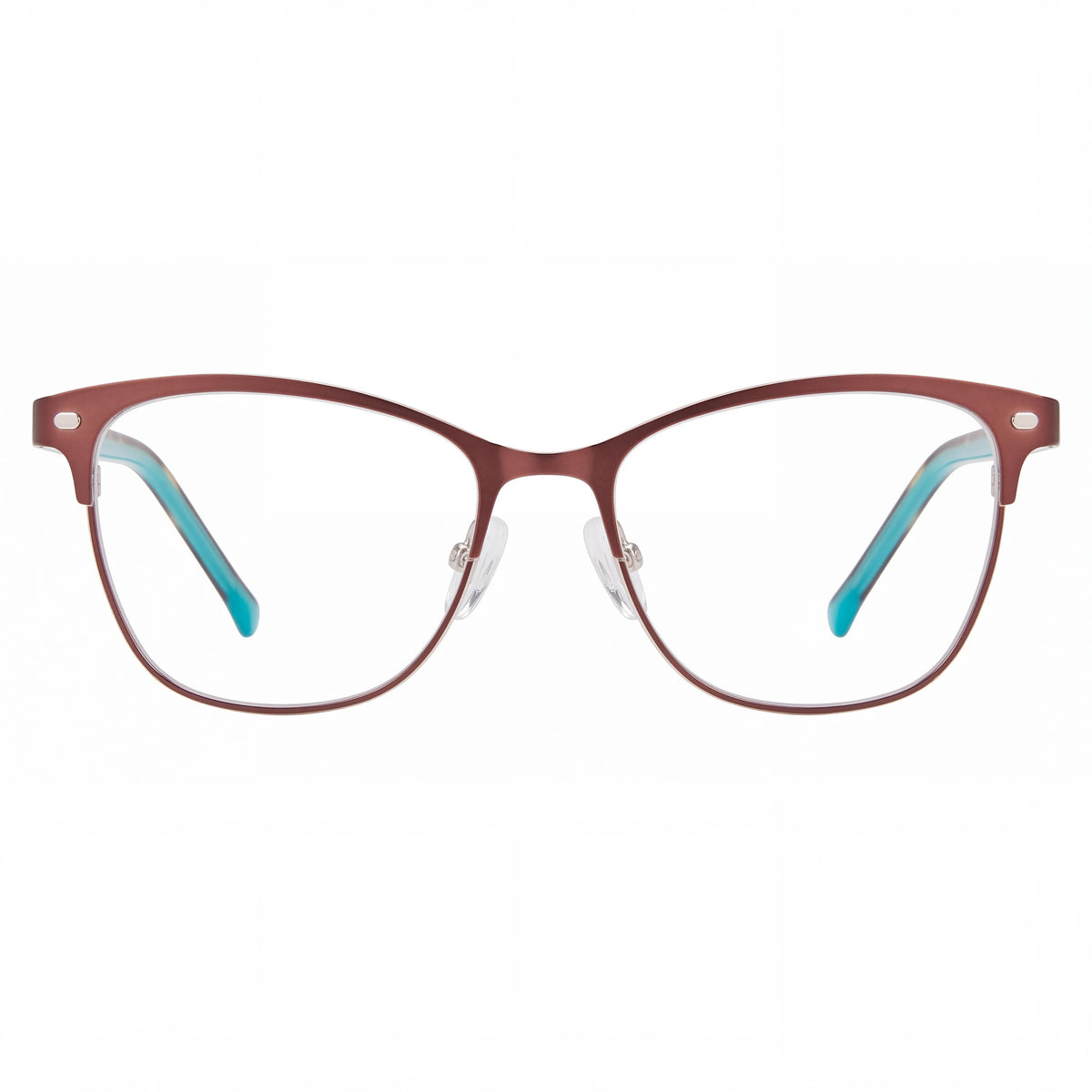 Lucky Brand D120 Brown Metal Frame Polarized Polycarbonate Lens Eyewear for Women, Size 53-16-140mm, Photo 2