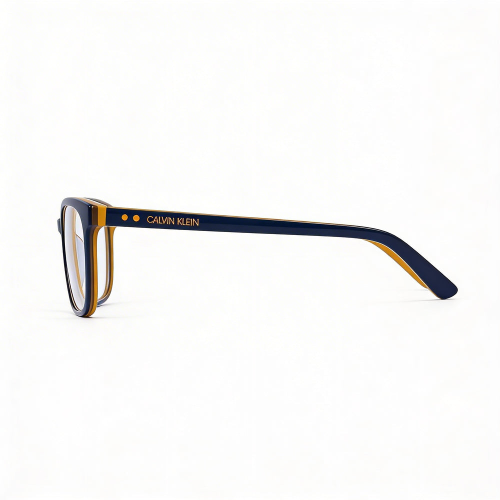 Gafas de sol Calvin Klein Standard para mujer, montura de metal color azul marino, 54 mm