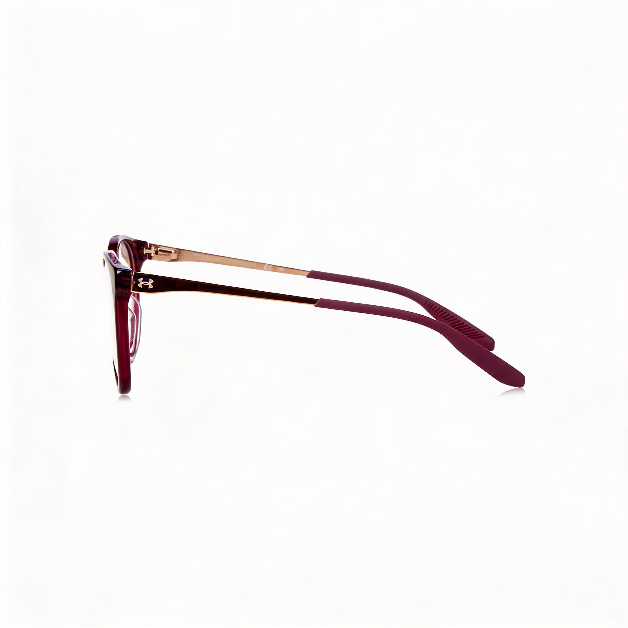 Under Armour Casual Acetate Frame Polycarbonate Lens Sunglasses for Women, Crystal Red, 54mm, Photo 3