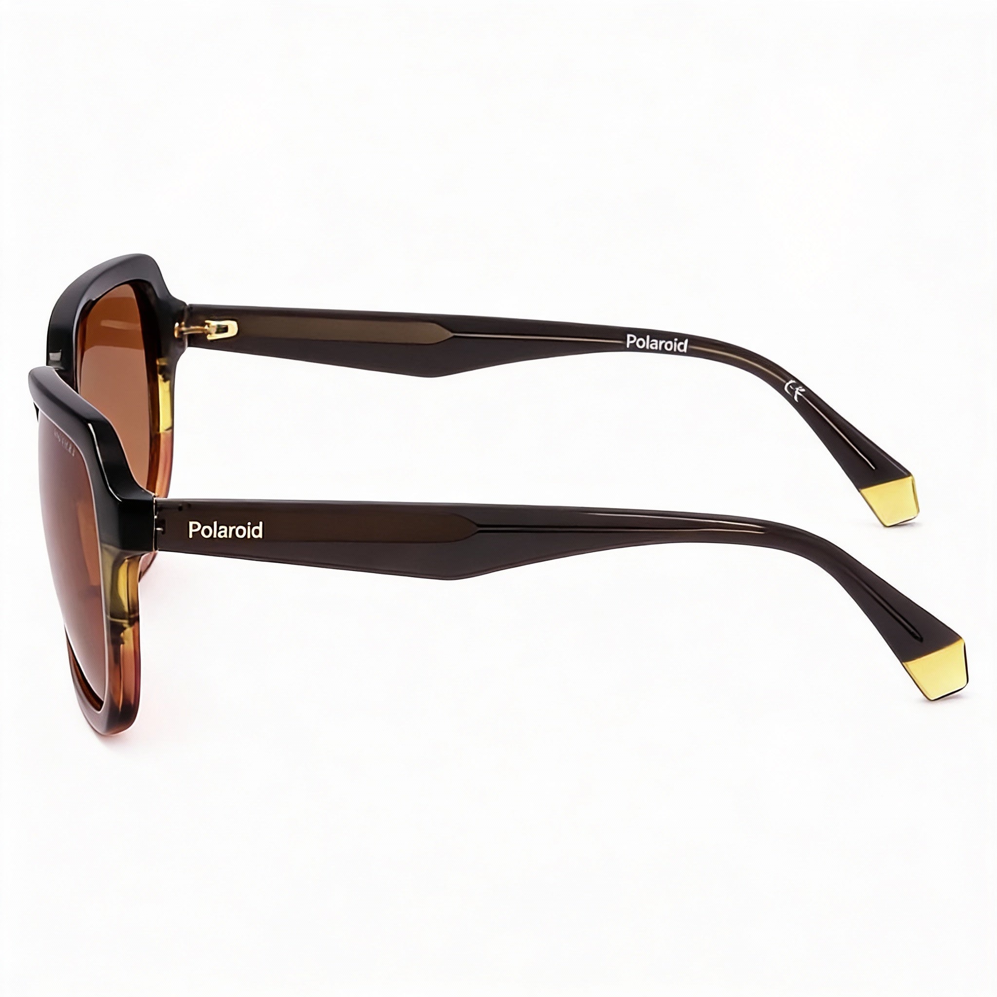 Polaroid Pld 4095/S/X Women's Plastic Gray Orange Frame Copper Polarized UV Protection Sunglasses 53mm, Photo 3