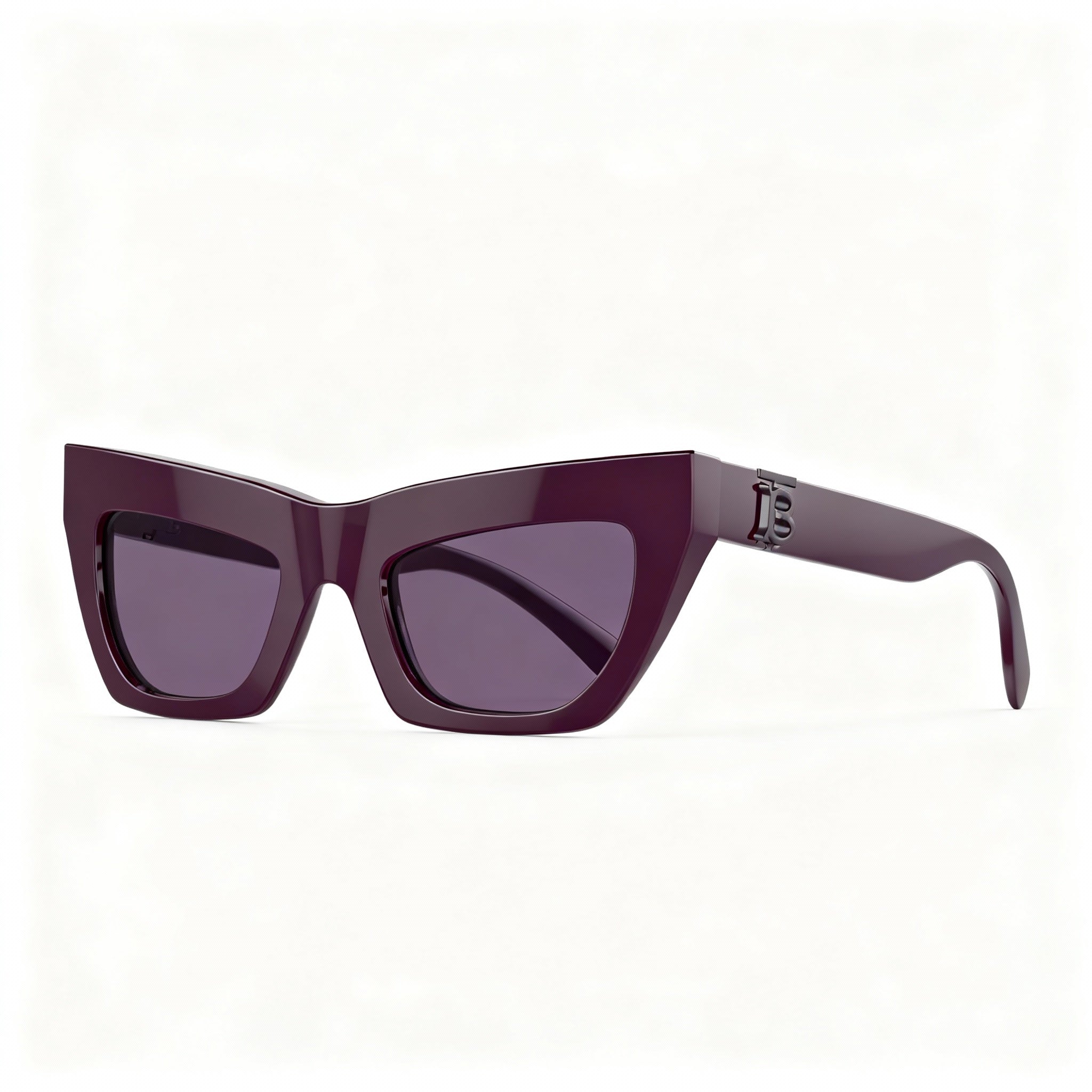 Gafas de sol BURBERRY Be 4405f para hombre, montura de plástico violeta, acetato violeta, sin polarizar, protección UV, 51-21-140, Photo 3