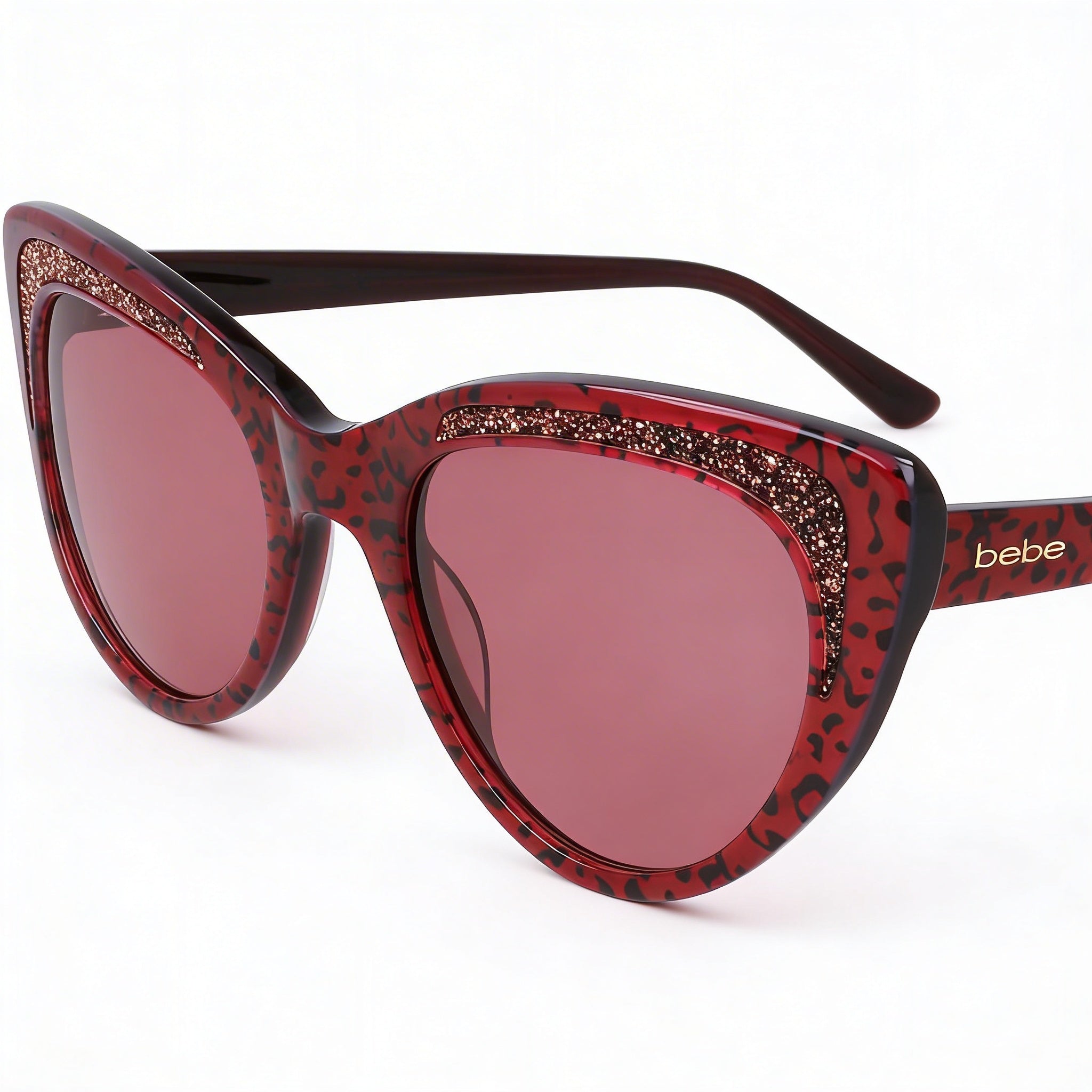 Gafas de sol de acetato con protección UV bebe Bb7242 para mujer, montura animal rosa, cristales rosas 55-19-140, Photo 3