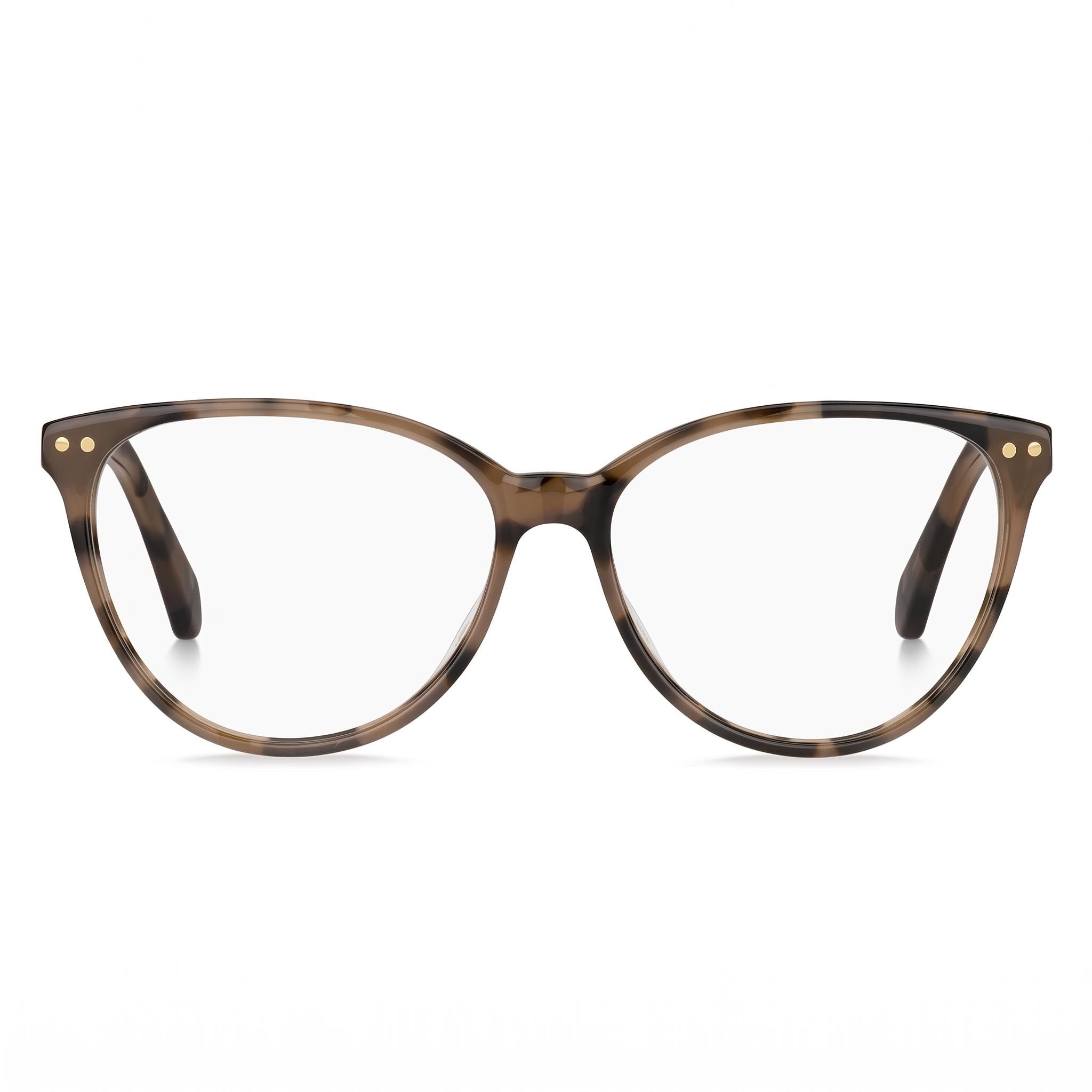 kate spade new york Modern Women's Full Rim Havana Plastic Eyeglasses with Polycarbonate Lens 52mm, Photo 2
