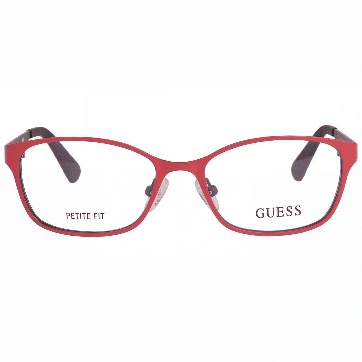 Montura óptica para mujer GUESS GU2563 49067 de metal rojo con 49 mm de ancho de lente, 16 mm de puente y 135 mm de varillas, Photo 2