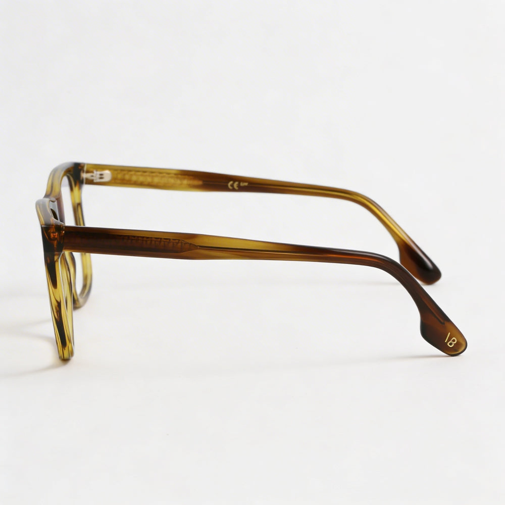 Victoria Beckham Vb2670 Women's Khaki Striped Eyeglasses 53-17-140