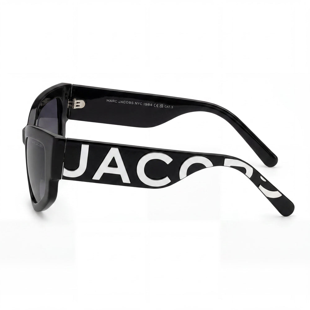 Gafas de sol rectangulares Marc Jacobs Modern MARC 796/S para mujer con protección UV, borgoña beige/gris oscuro, 55-19-145