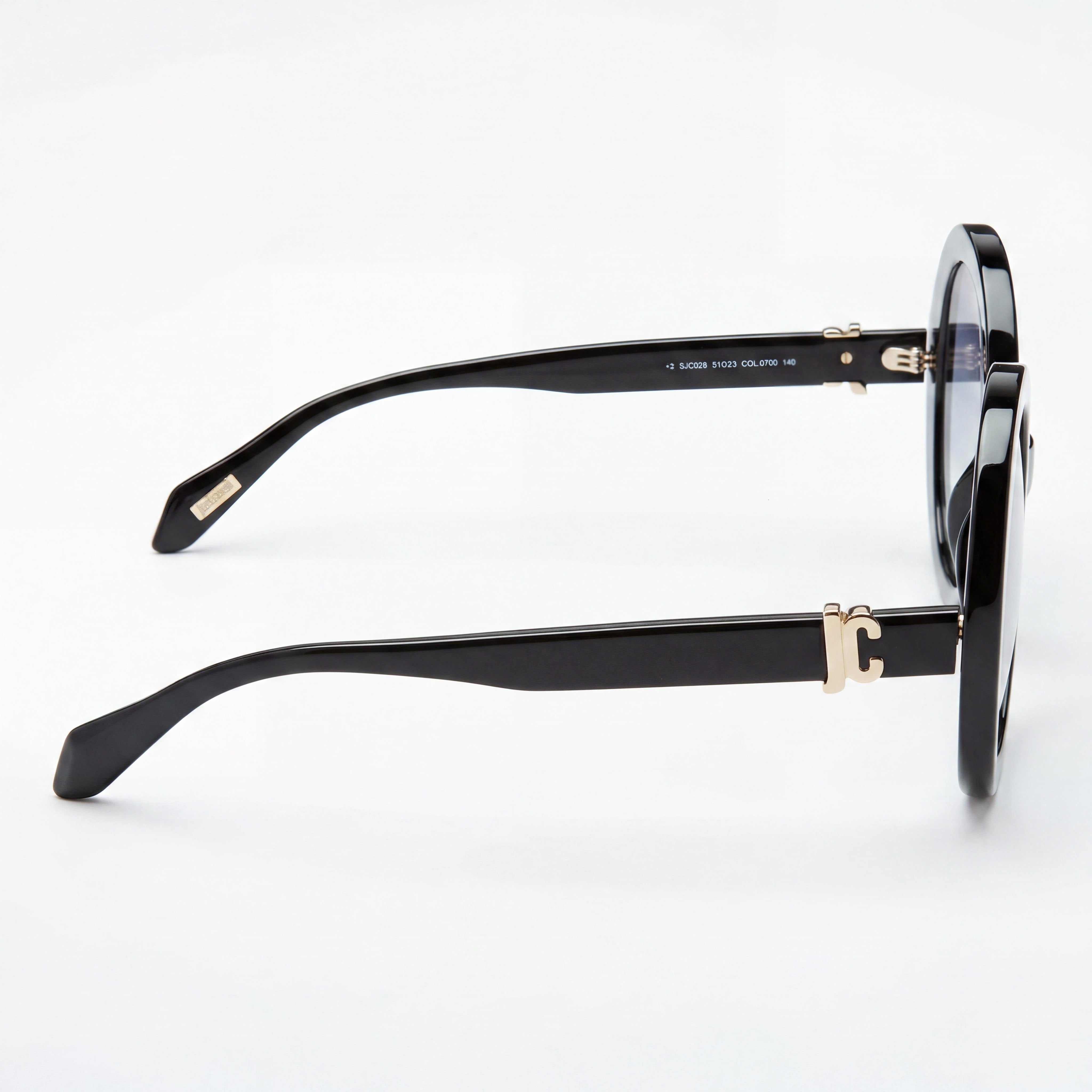 Just Cavalli Casual Women's Shiny Black Smoke Gradient UV Protection Sunglasses 51mm, Photo 3