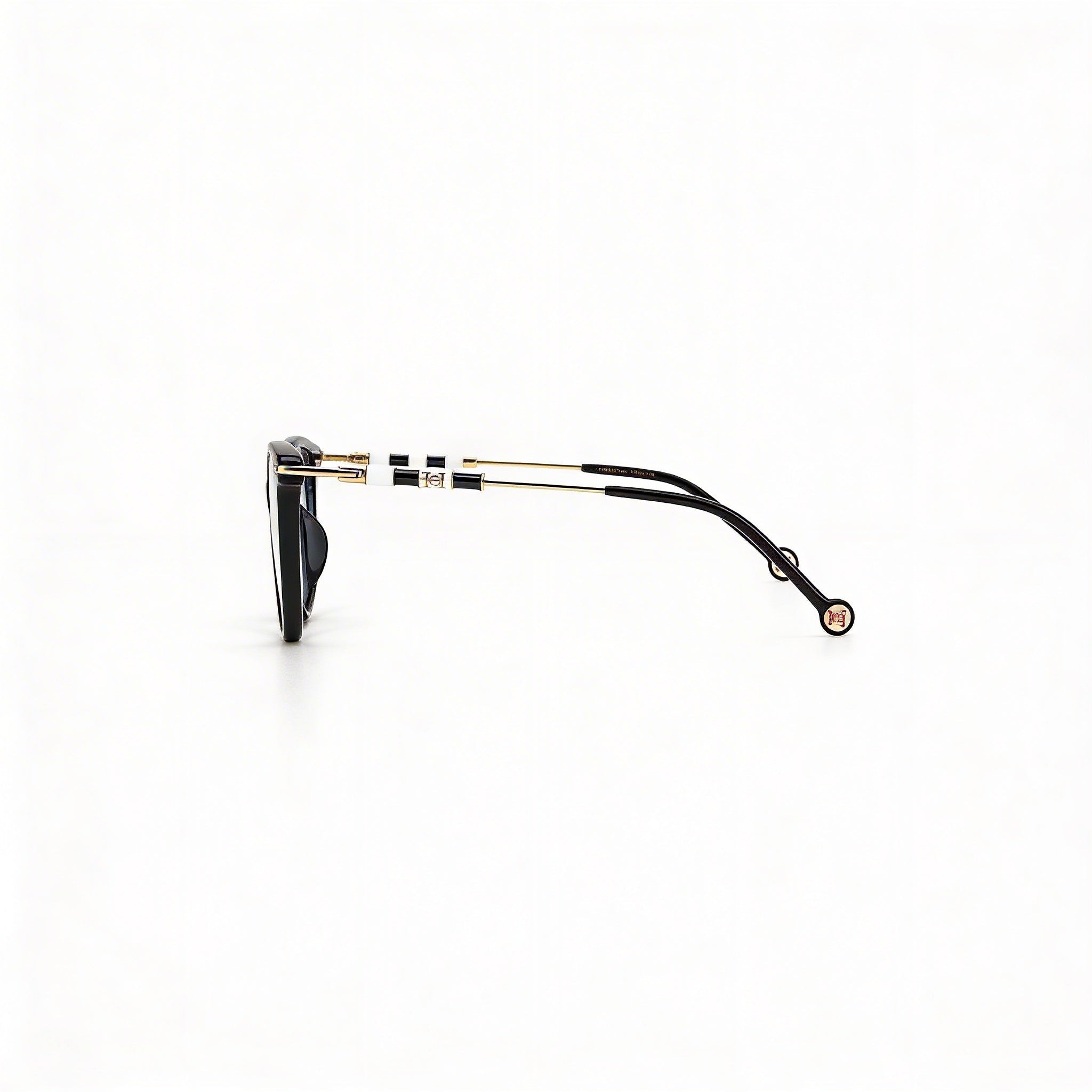 Gafas de sol Carolina Herrera para mujer, modernas, con montura de acetato negro y lentes de policarbonato, tamaño 55-15-145mm, Photo 3