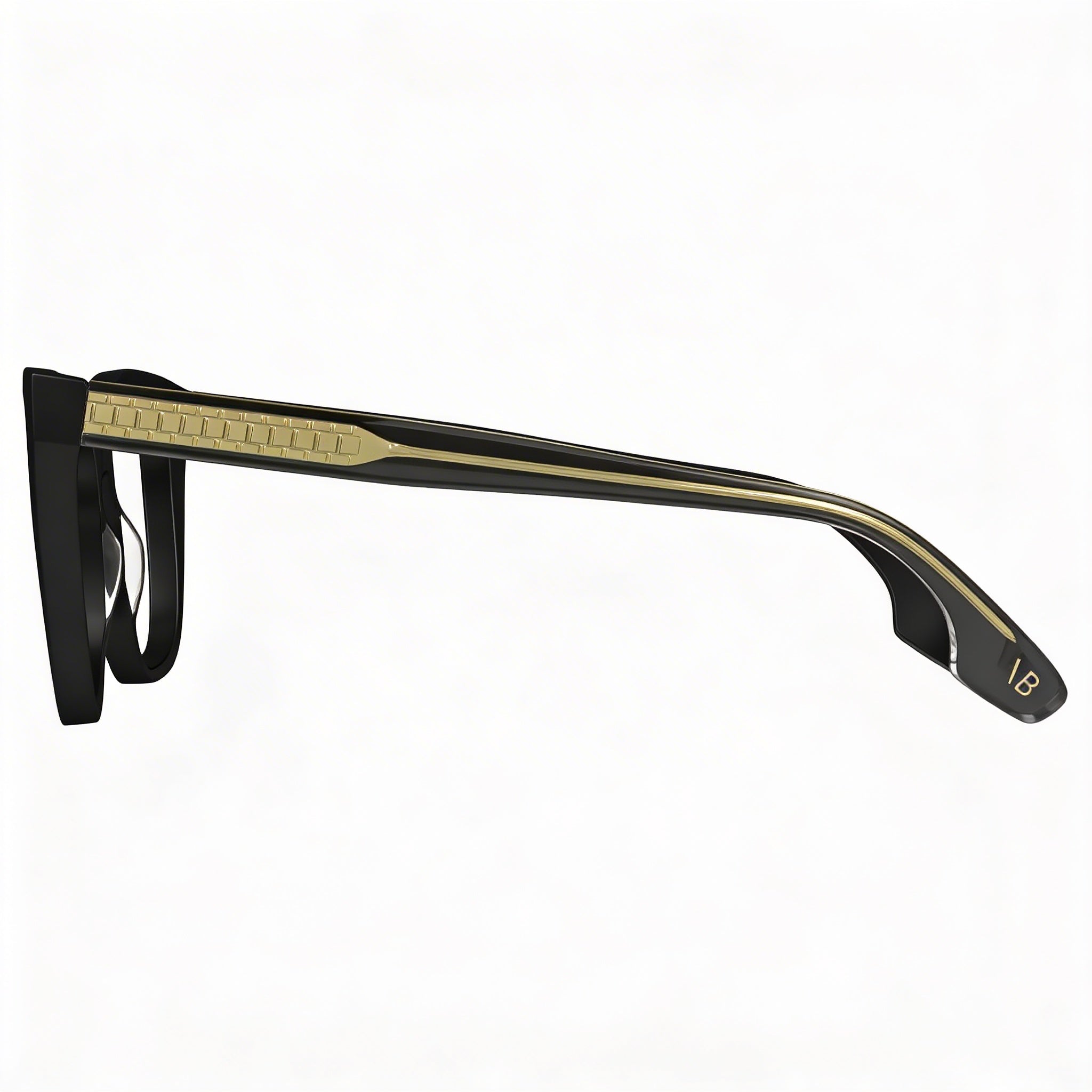 Victoria Beckham VB2665 Glasses for Women, Black Acetate Frame with Multi-coloured Composite Lenses, Photo 2