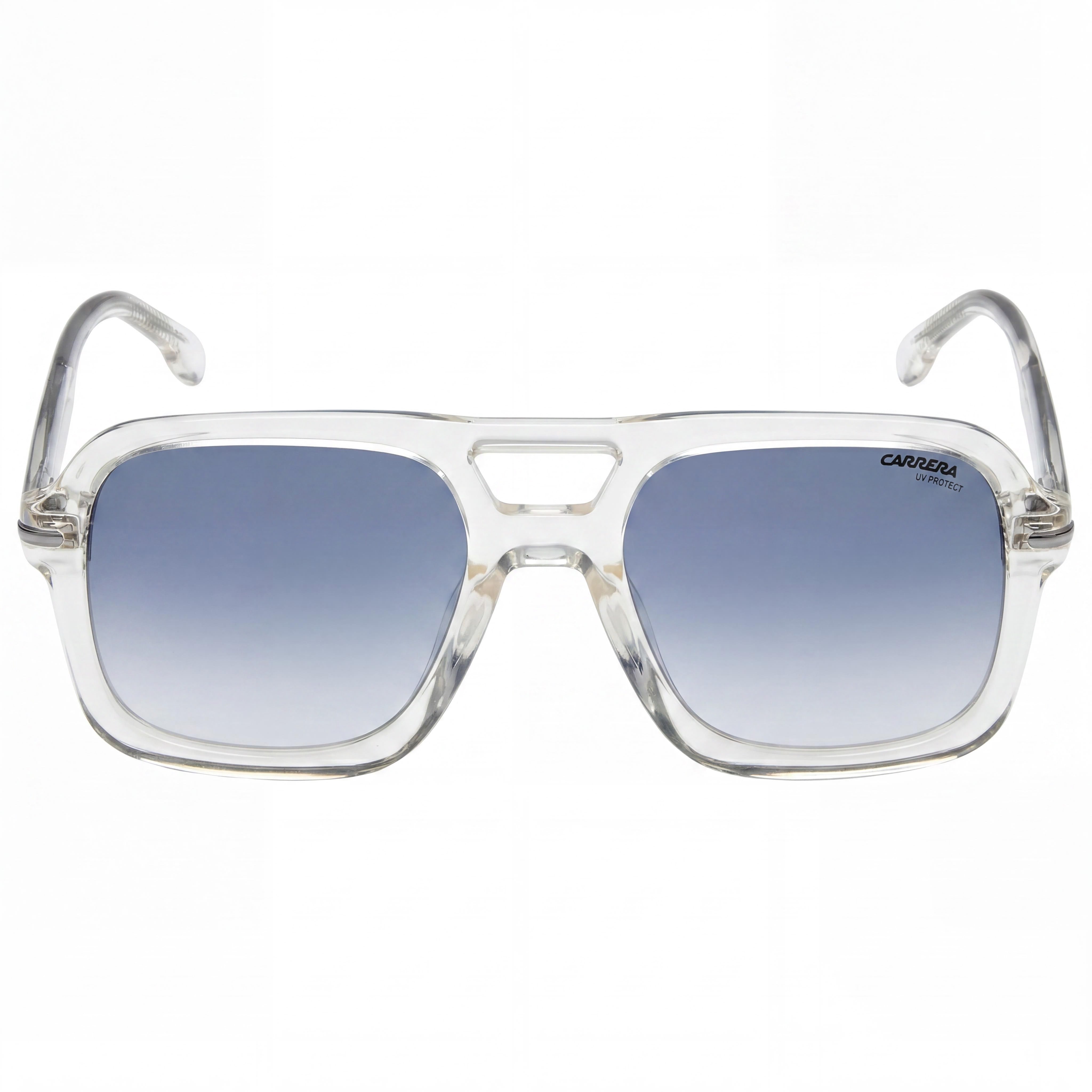Carrera Carrera 317/S para hombre, montura de acetato amarillo con lentes verdes degradadas con protección UV de 55 mm, Photo 2