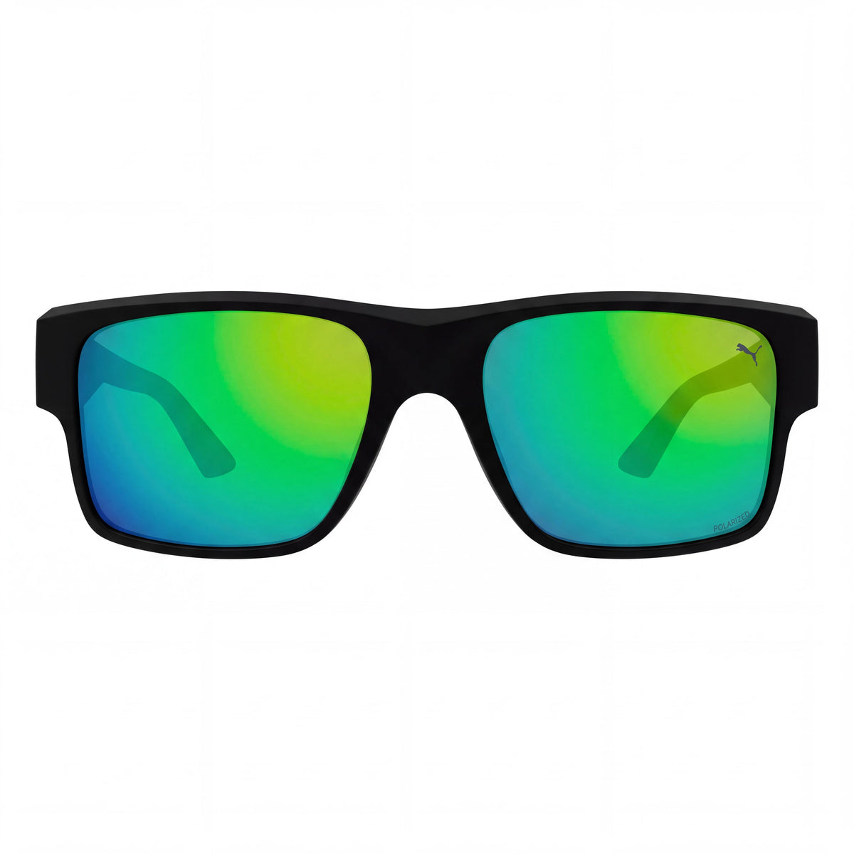 PUMA 0403s-002 Men's Sport Sunglasses with Black Injection Frame and Red Non-Polarized Lenses 64mm, Photo 2