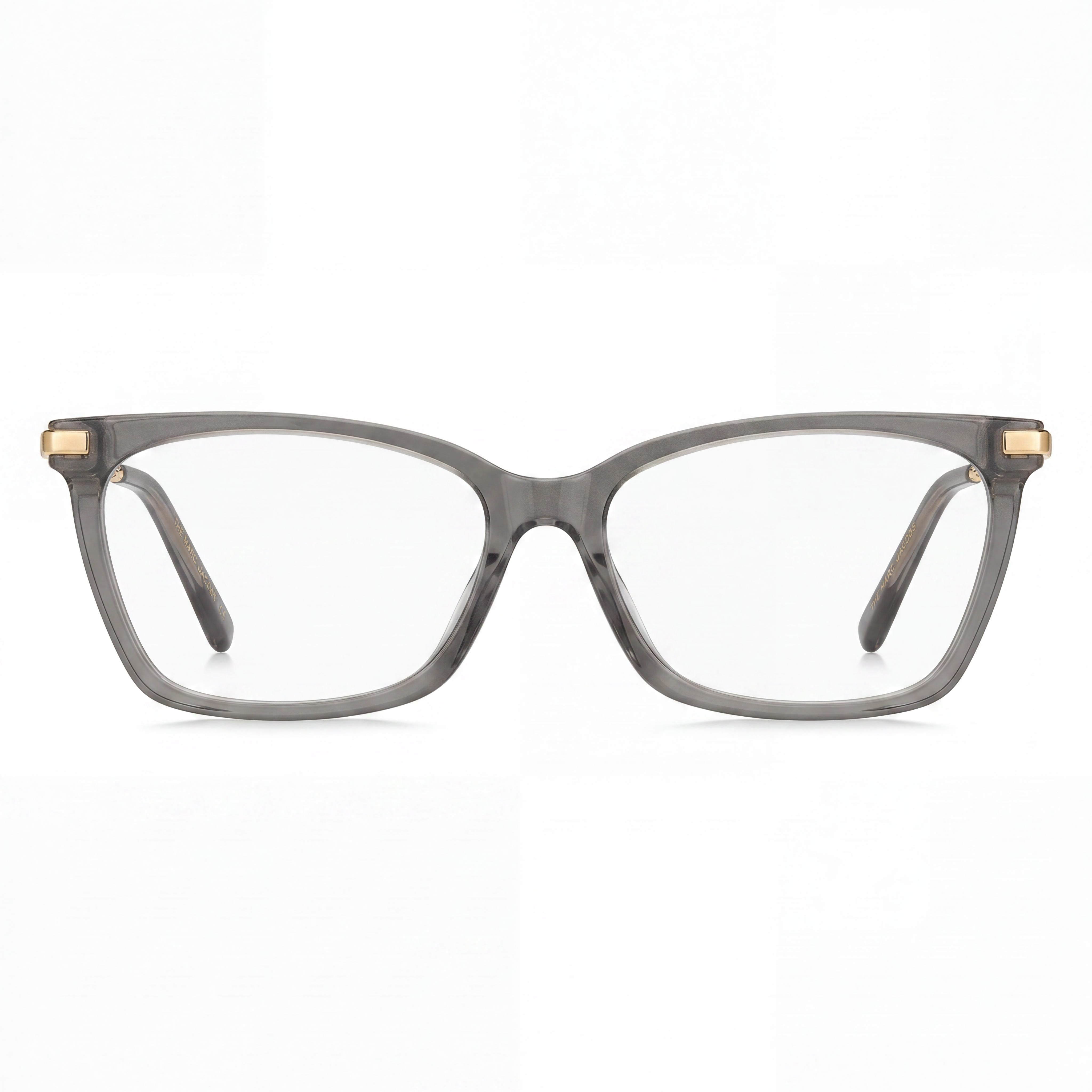 Marc Jacobs Marc 508 Women's Plastic Non-Polarized Sunglasses Transparent Grey Ash, Rose Gold 53mm, Photo 2