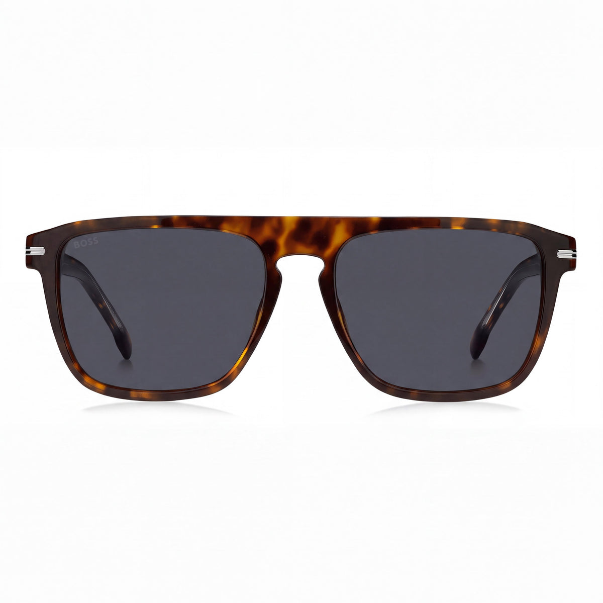 Hugo Boss Men's Style & Expression BOSS 1599/S Havana Grey Ecological Rectangular Non-Polarized Grey Lens 56-17-145mm, Photo 2