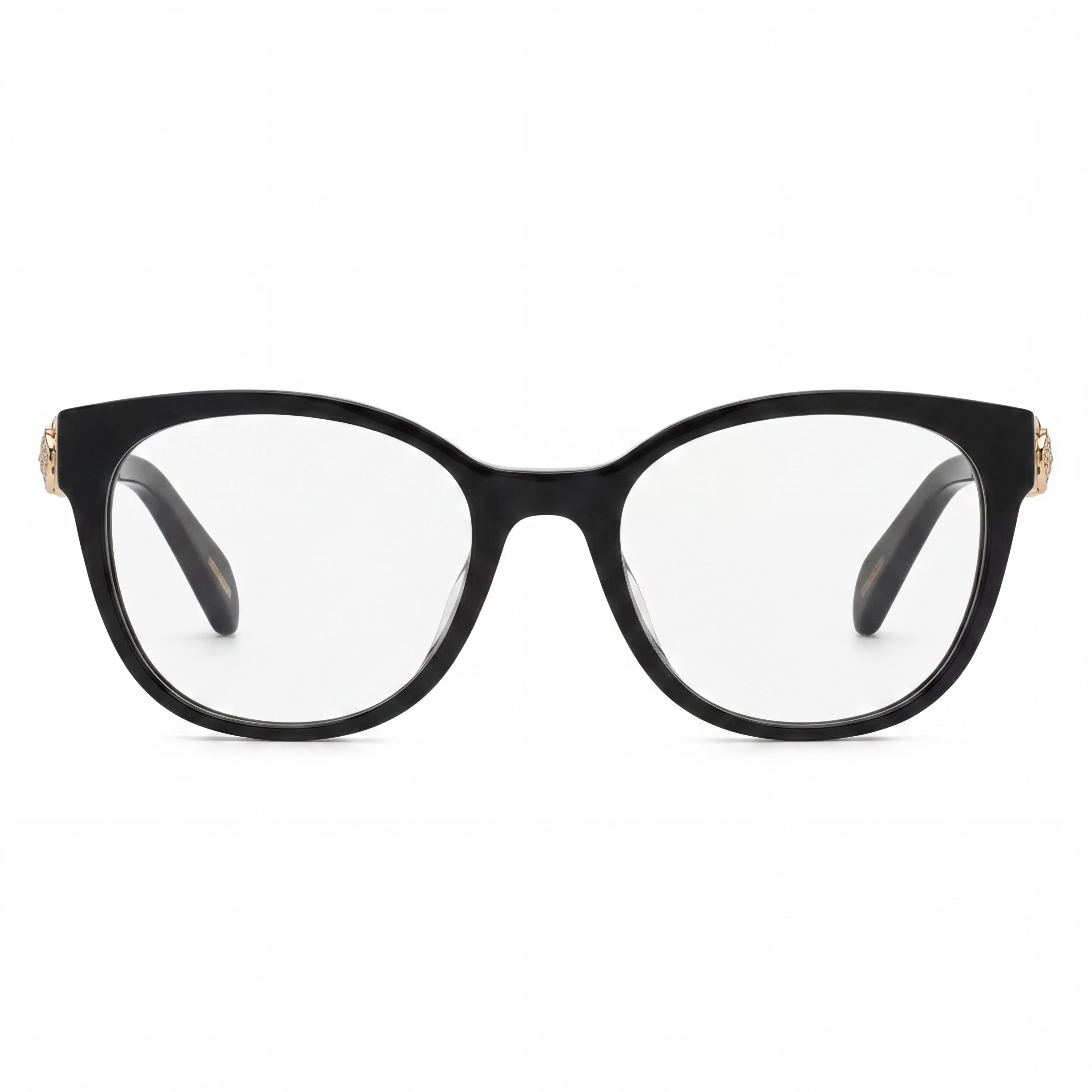 Chopard Vch356s Women's Shiny Black Acetate Eyeglass Frame, Lens 53mm, Bridge 18mm, Temple 145mm, Photo 2