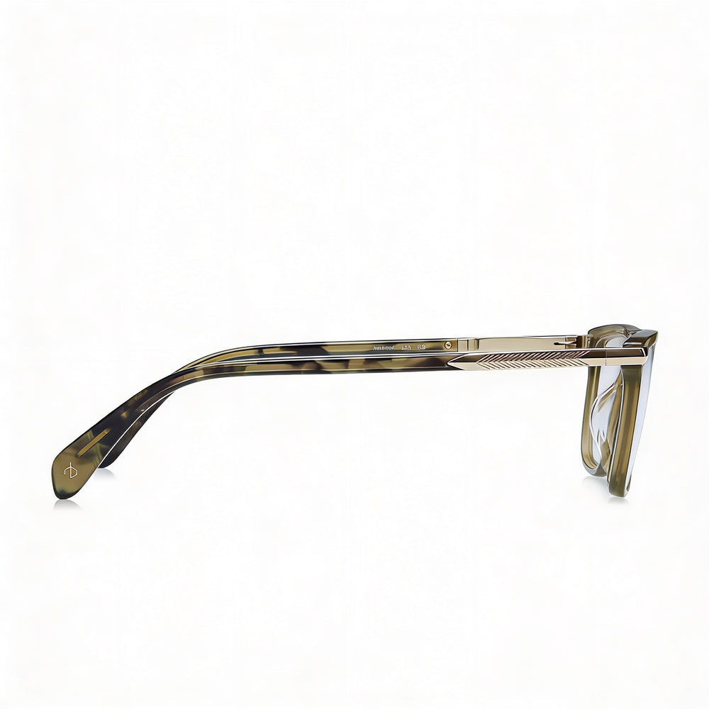 Gafas de sol modernas Rag & Bone para mujer, montura de acetato, policarbonato, lentes no polarizadas, color oliva, ancho de lente de 53 mm.