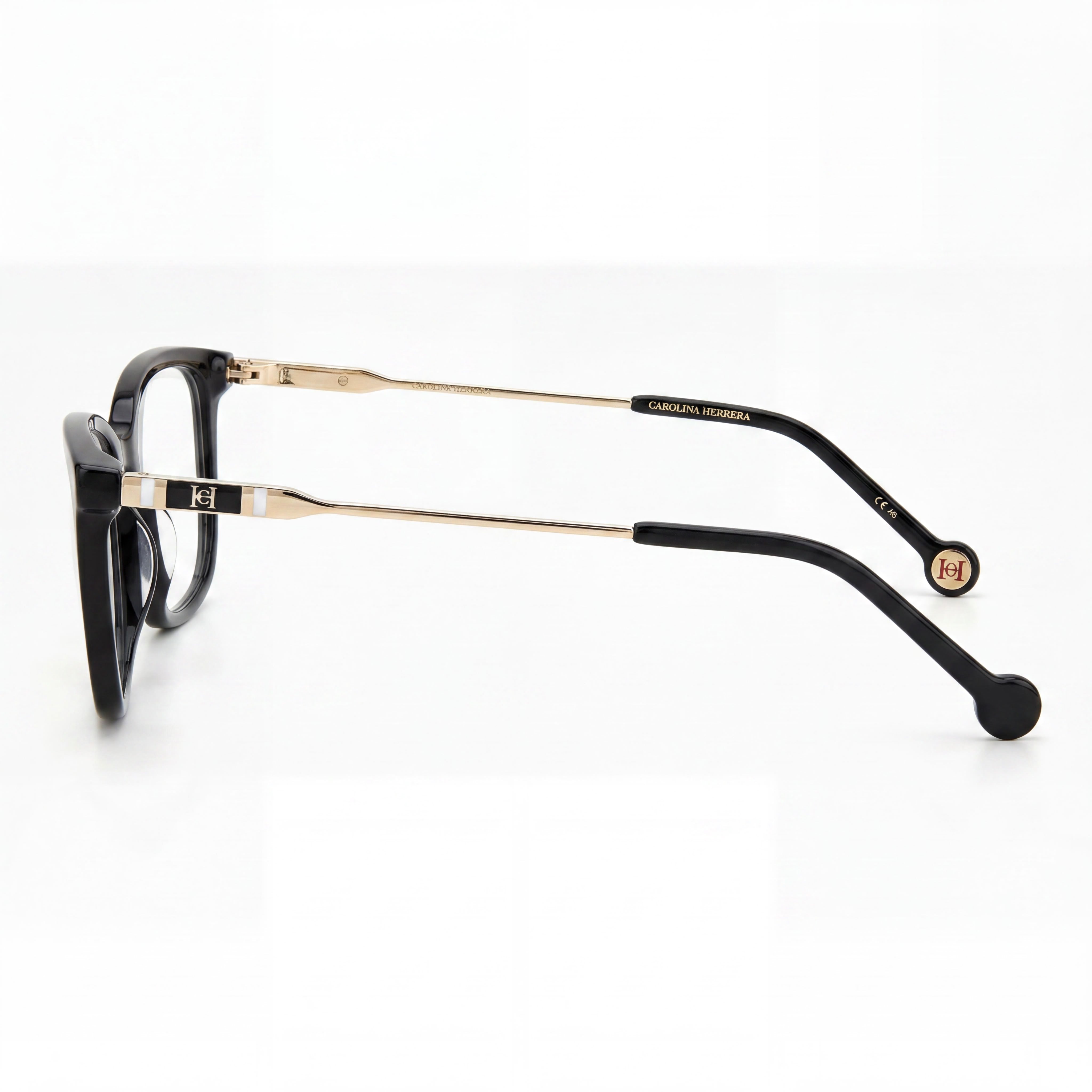 Carolina Herrera Women's CH 0072 Black Acetate Eyewear 54mm, Photo 2