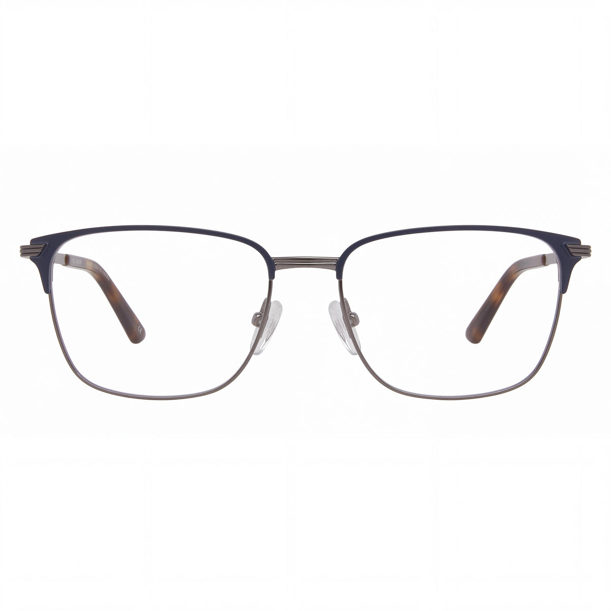 Ted Baker Smuggler TB 4235 Men's Eyeglasses in Navy Light Gunmetal with Composite Frame, 55mm, Photo 2