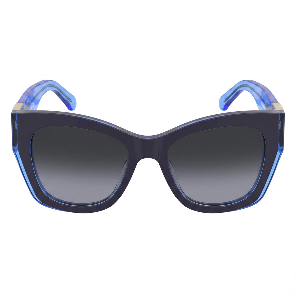 kate spade new york KS JAYDA/G/S Gafas de Sol para Mujer, Acetato Azul, Lente Gris Oscuro, 100 % Protección UV 53-19-140