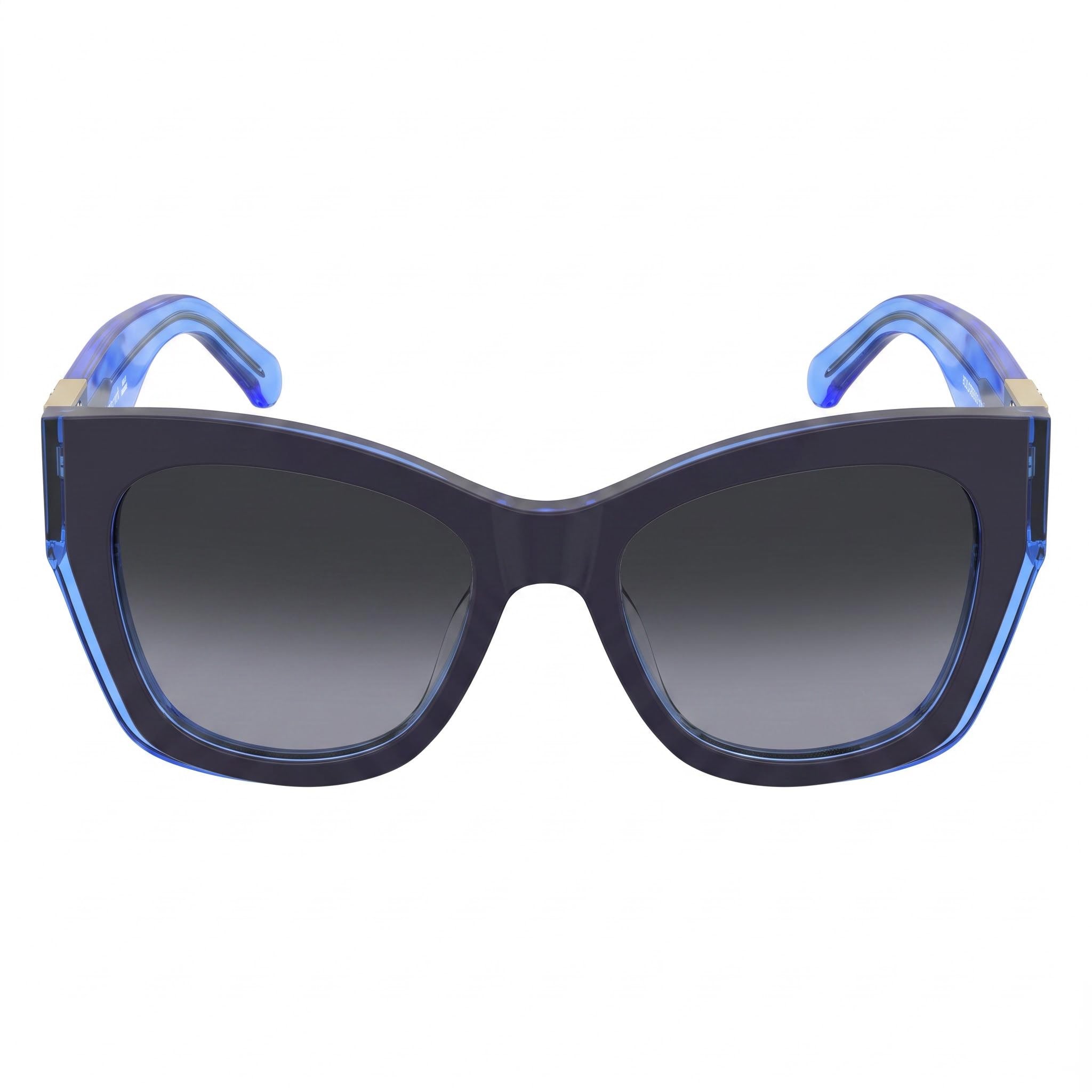 kate spade new york KS JAYDA/G/S Women's Blue Acetate Dark Grey Lens 100% UV Protection Sunglasses 53-19-140, Photo 2