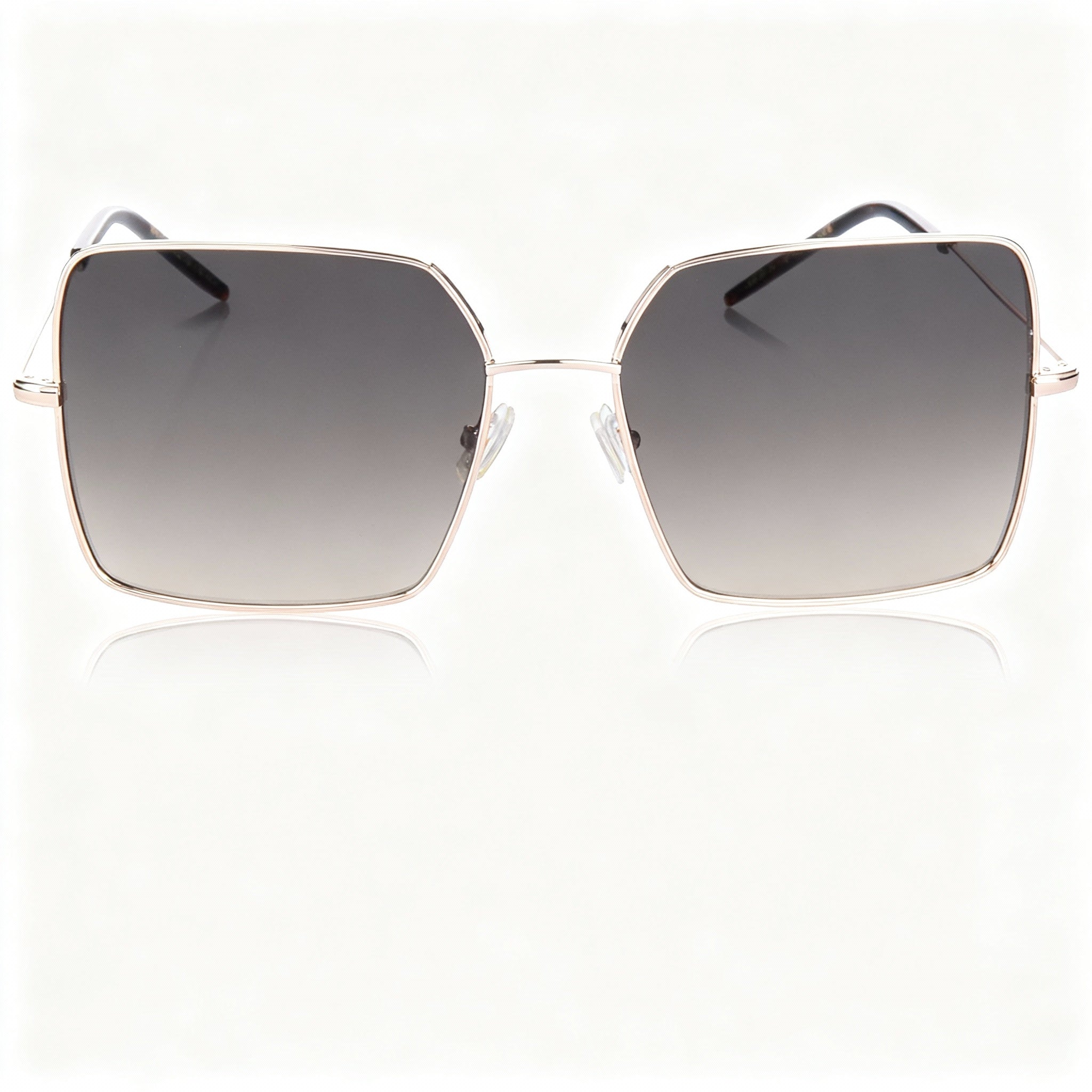 Hugo Boss Casual Women's Gold Copper Stainless Steel Frame Non-Polarized Sunglasses 57-16-140, Photo 3